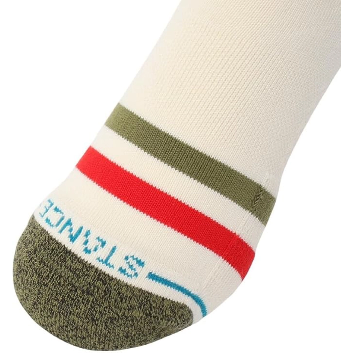 Chaussettes, vêtements pour les jambes, tour de cheville, rayures, multicolore
