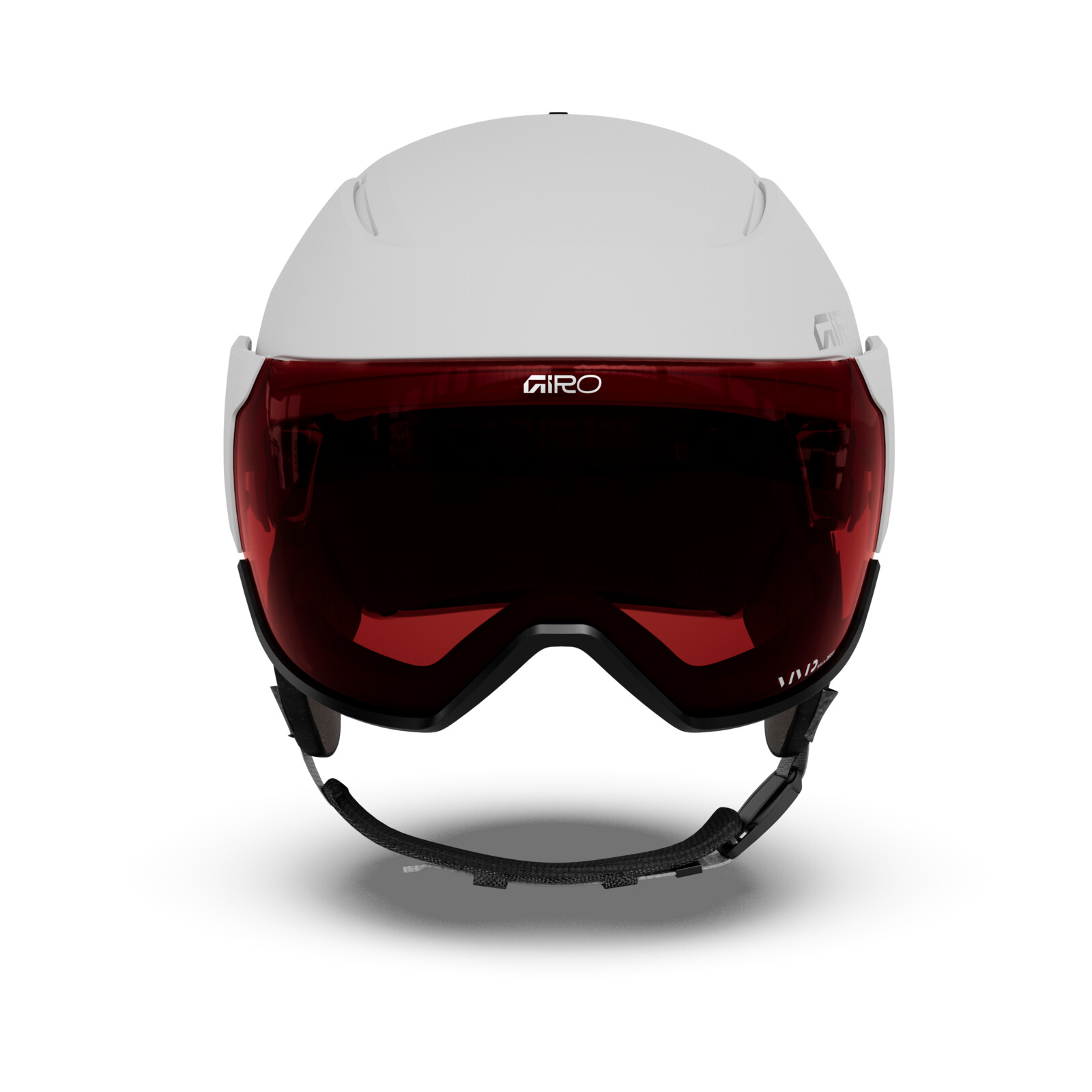 Orbit Spherical Helmet Skibrille, Schutzbrille, Rot getönt, Goggles, Helmkontaktband