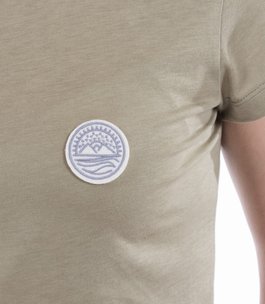 Roam-Patch Lyocell T-Shirt Roam-Patch Lyocell T-Shirt