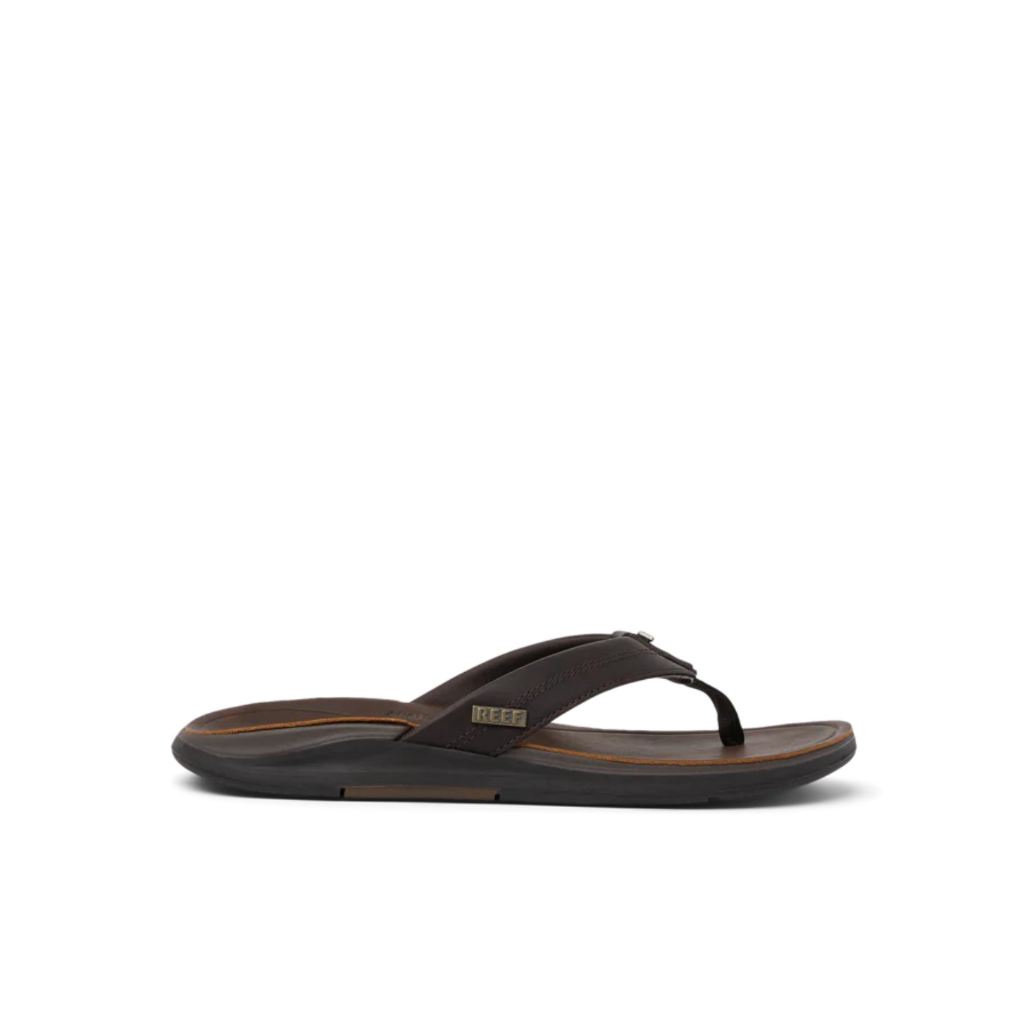 Sandale, tong, femme, semelle, noir/marron