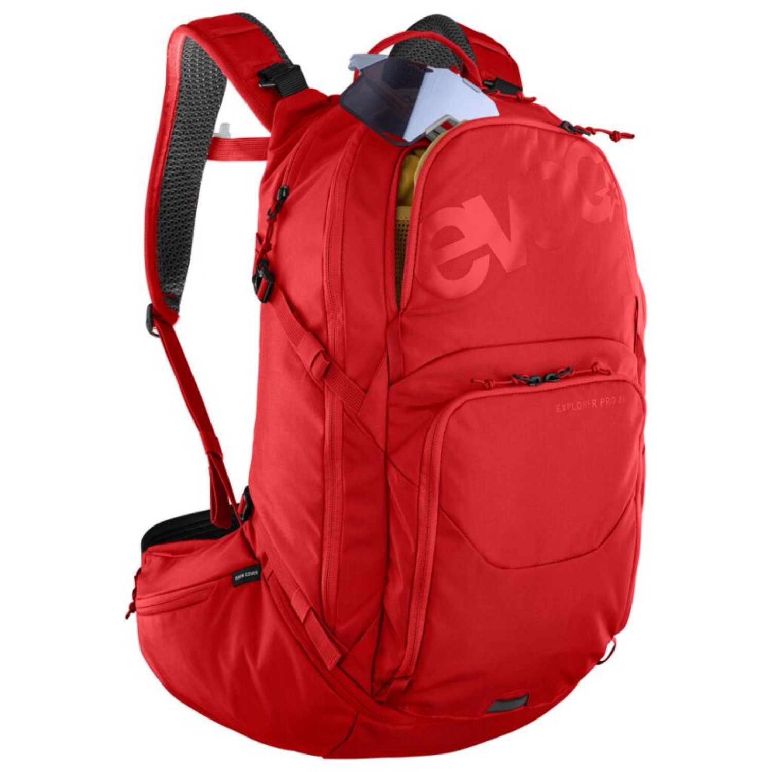 Explorer Pro 26L Backpack Sac à dos, rouge, sac de voyage, sac à dos de randonnée, accès frontal