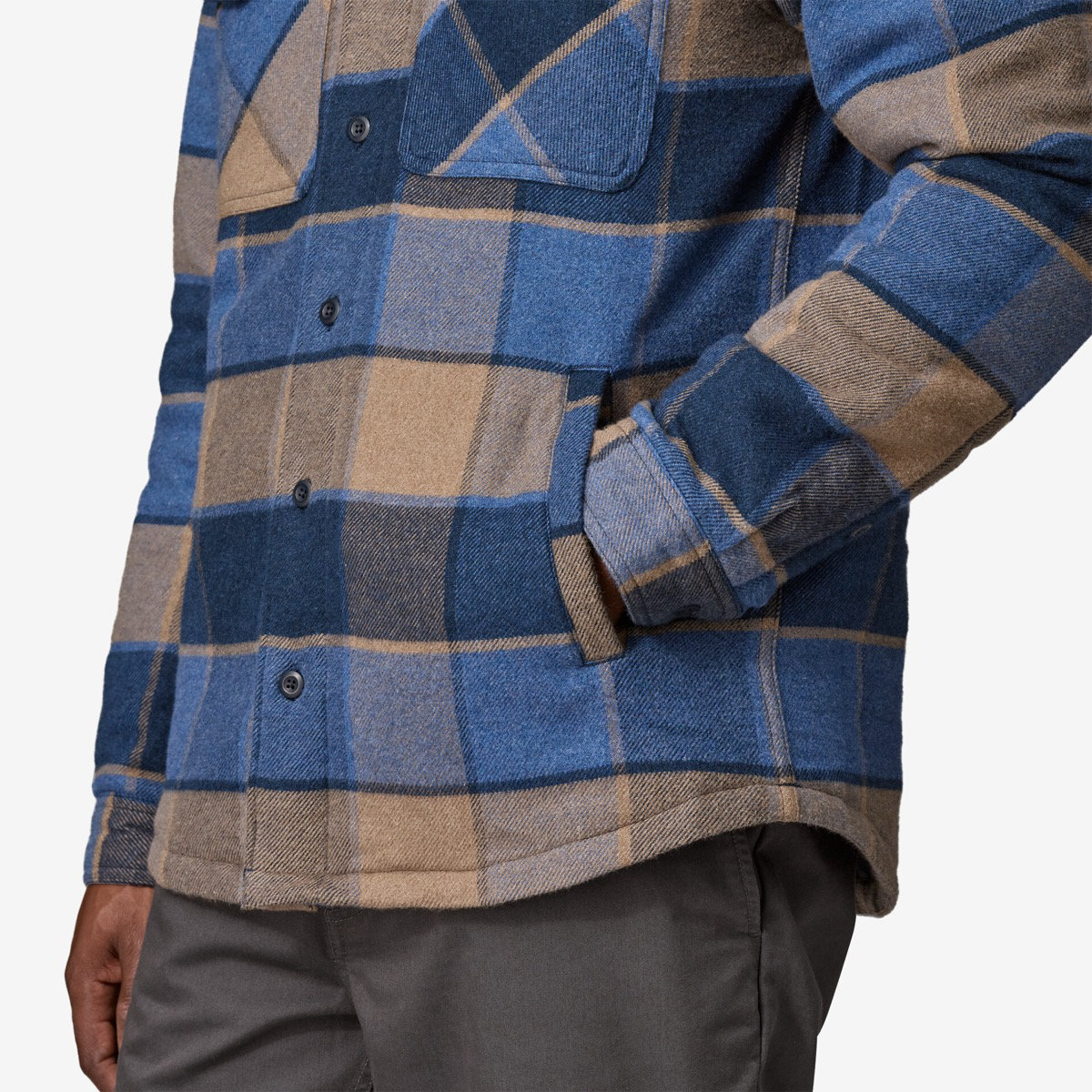 LW Insul. Fjord Flannel Shirt Hemd, Mantel, Jacke, Langarm, Blazer