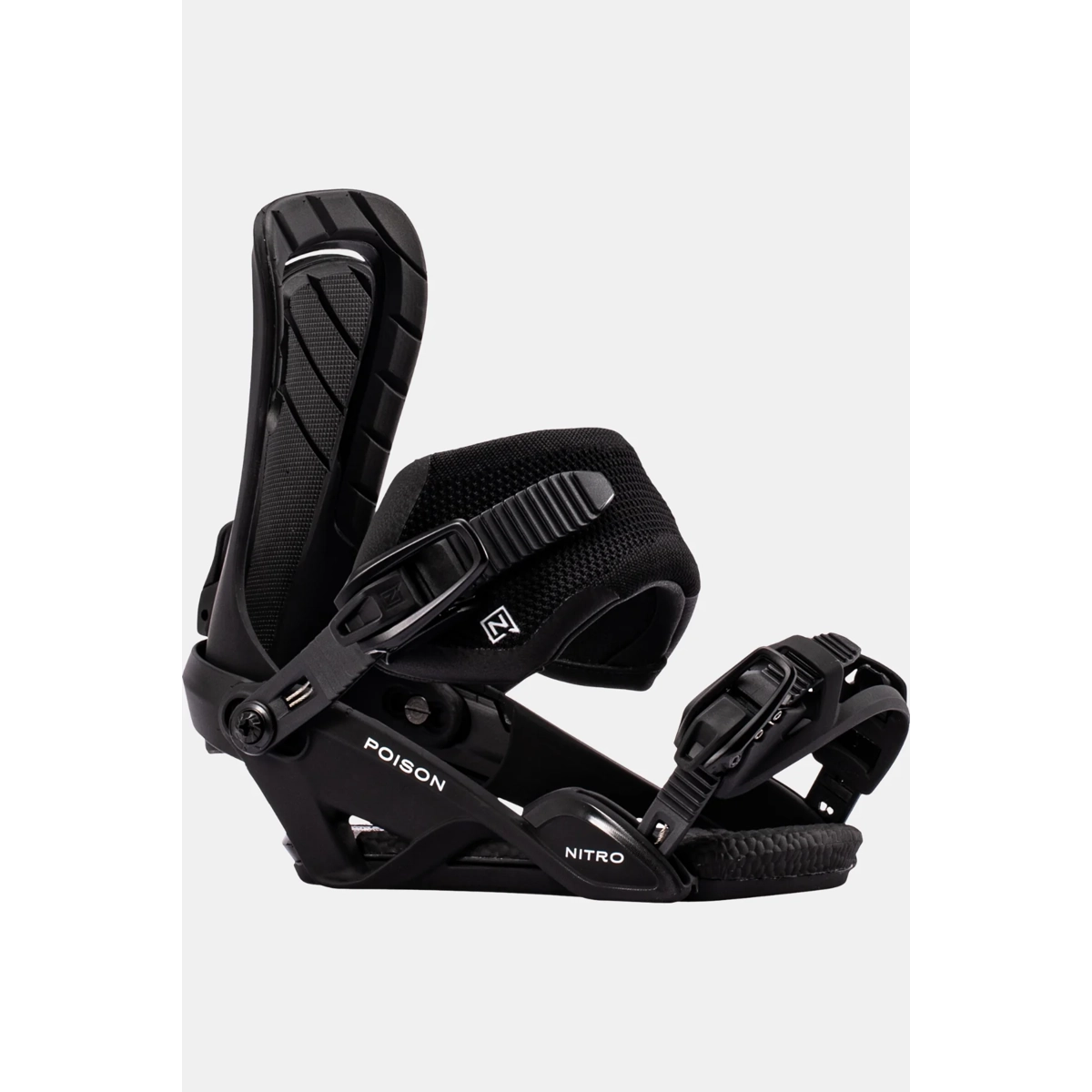 Snowboard Bindings, Schwarz, Highback, Riemen, Nylon/Plastic, Snowboard Bindings, Verstellbar, Schwarz, Riemenbindungen, Nylon/Plastik
