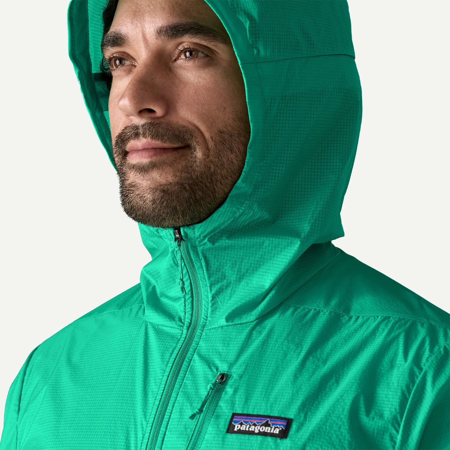 Hoodie, Hooded jacket, Regenjacke, Reißverschluss, Patagonia-Logo