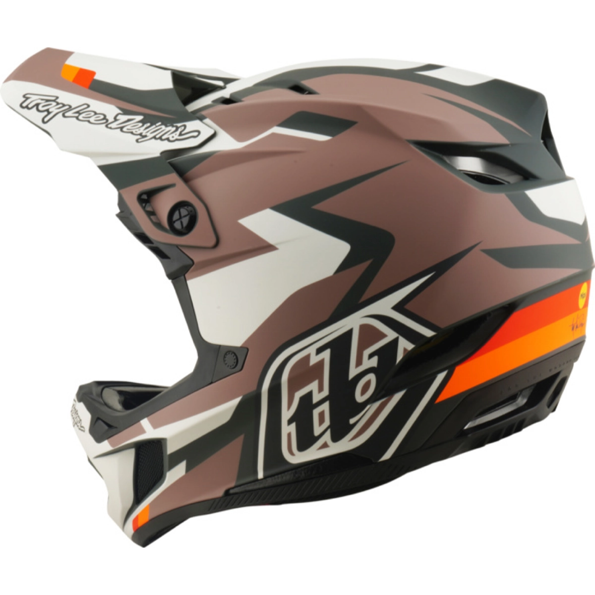 D4 Polyacrylite Helmet W/Mips Troy Lee Designs D4 Polyacrylite Helmet W/Mips Braun, Ansicht 3
