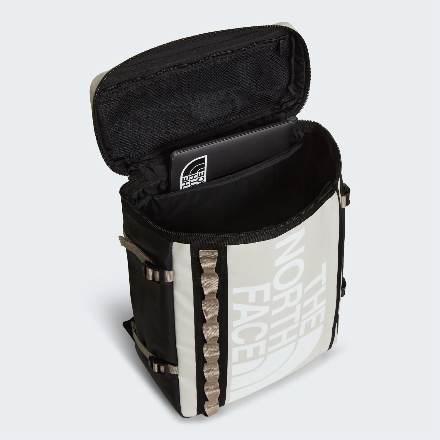 Base Camp Fuse Box Bkp Rucksack, Laptopfach, Reißverschluss, Schwarz-Weiß, Netzfach