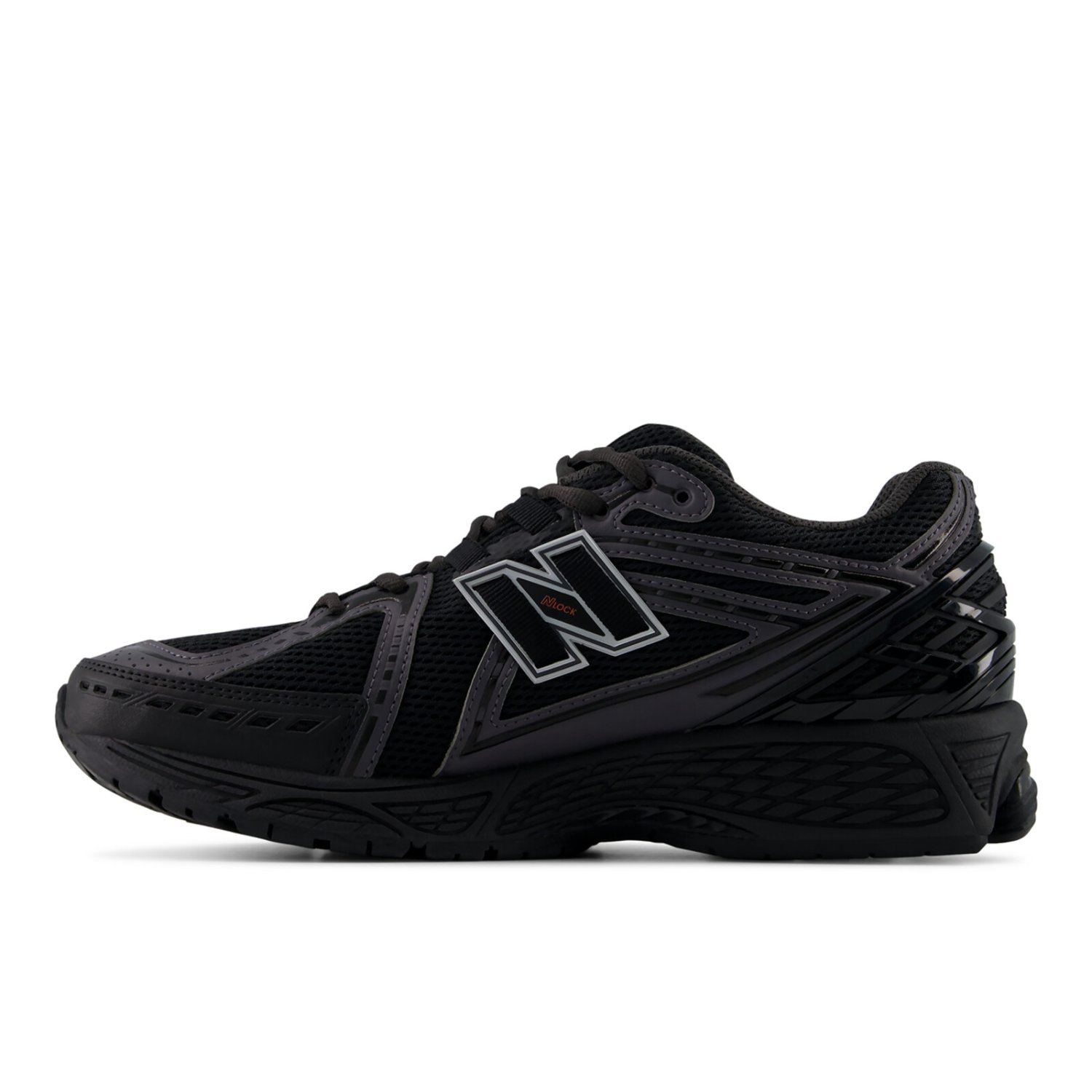 chaussure, basket, largeur de chaussure, noir, matière en maille
