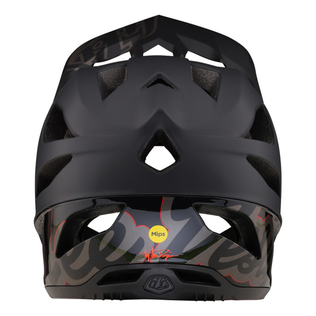 Stage Helmet Mips Troy Lee Designs Stage Helmet Mips Signature Black, Ansicht 3