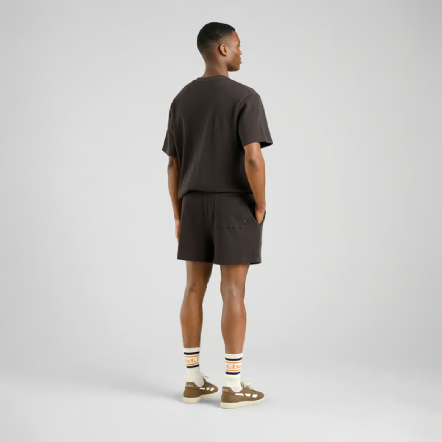 Shorts Essingen Waffle t-shirt, short, vêtements décontractés, couleur foncée, chaussettes