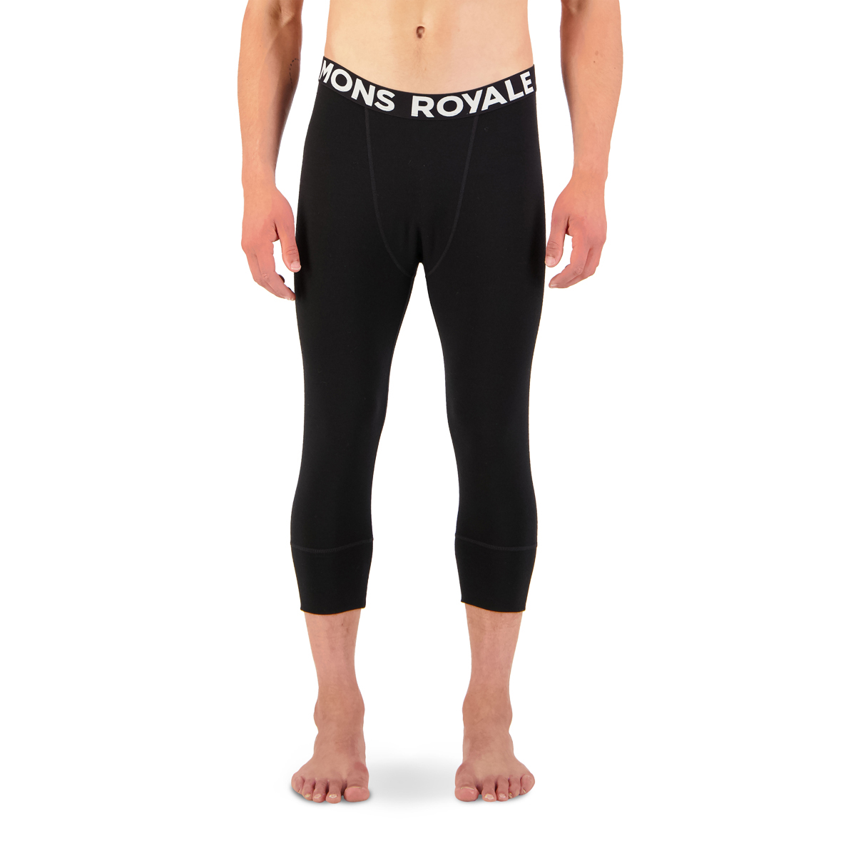 Cascade 3/4 Legging Mons Royale Cascade 3/4 Legging Black, Ansicht 2