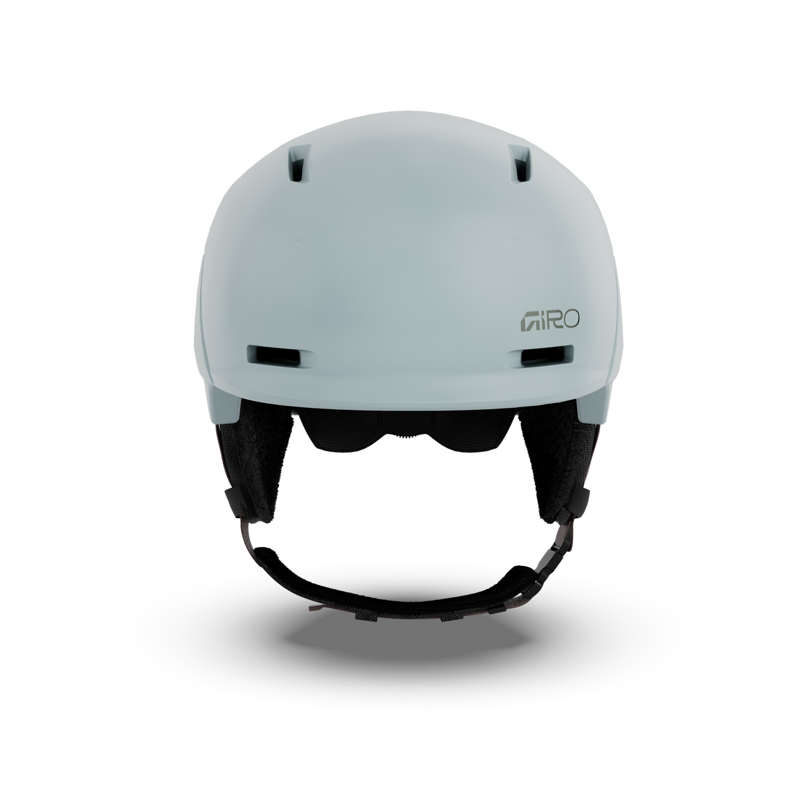 helmet, ski helmet, snowboard helmet, blue-gray, adjustable strap