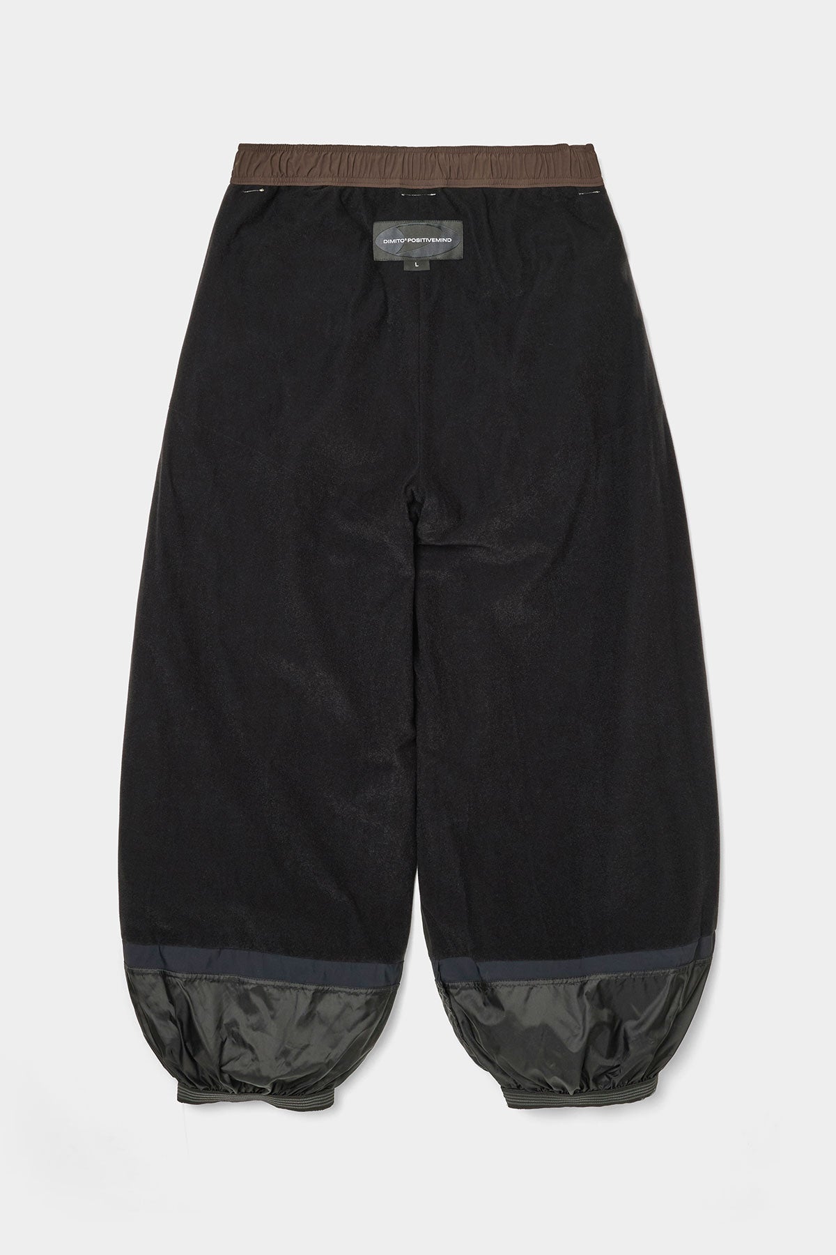 Dimito Air Force Banded Pants Deep Brown, vue 3