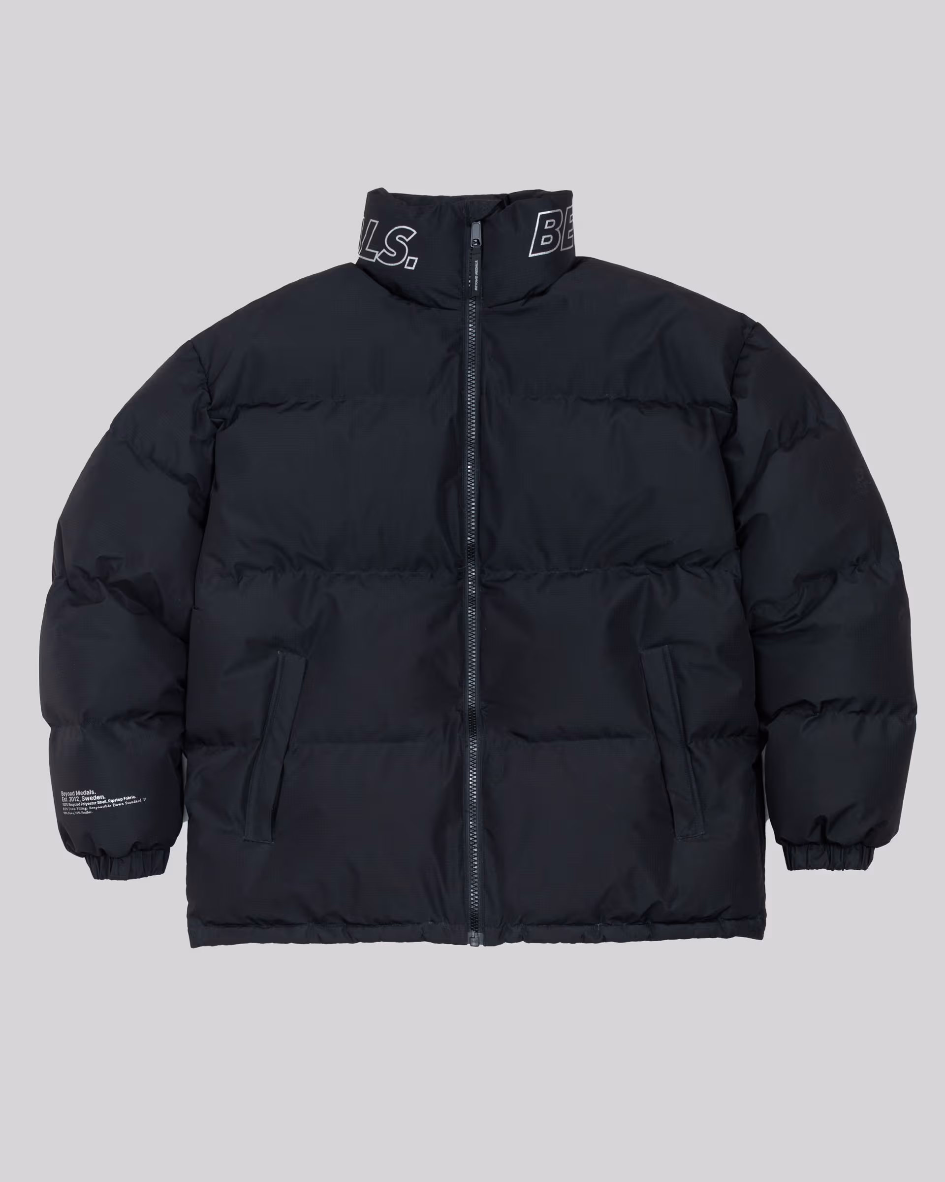 Puffer Jacket Beyond Medals Puffer Jacket Black