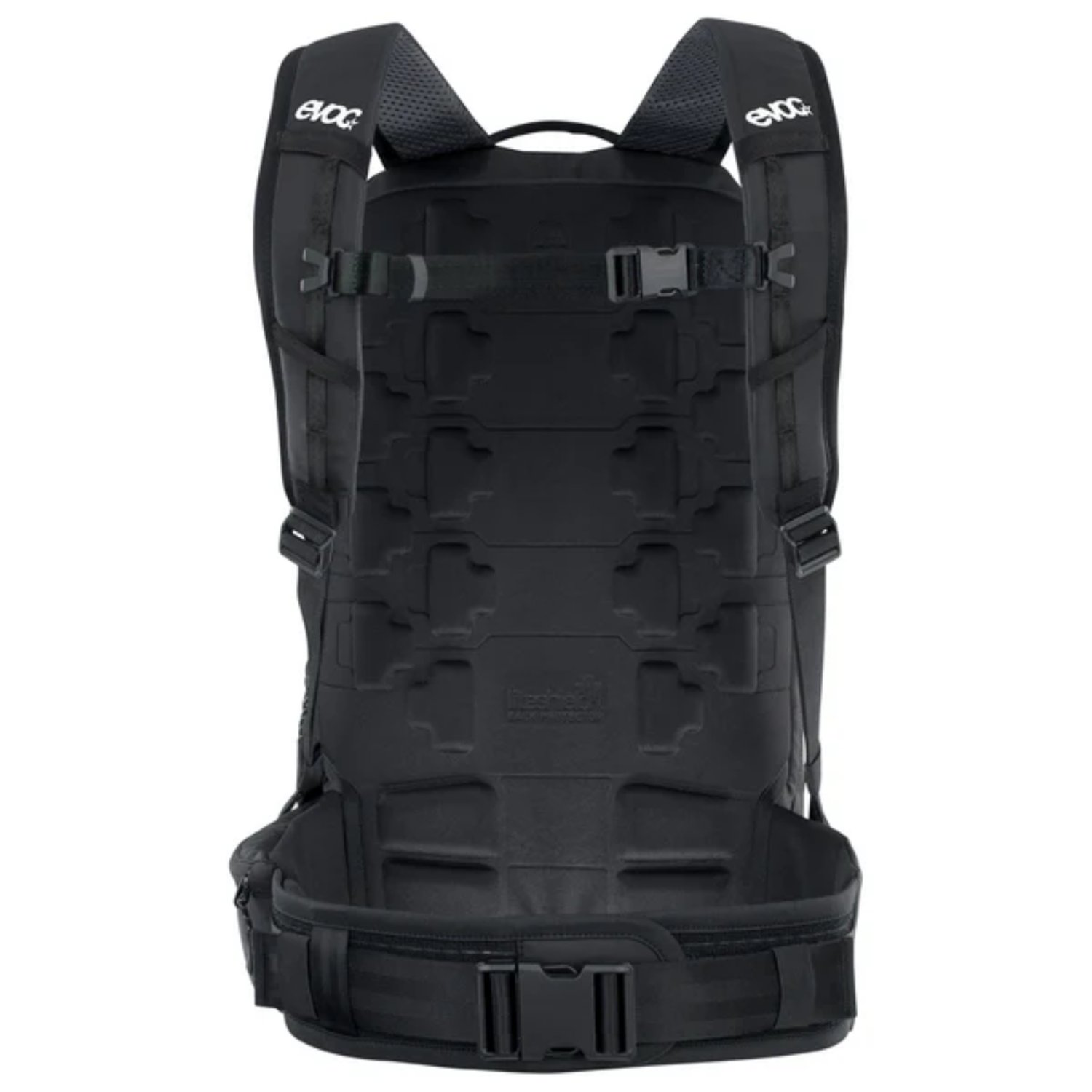 Rucksack, Backpack, Molle-System, Schwarz, Tragegurte