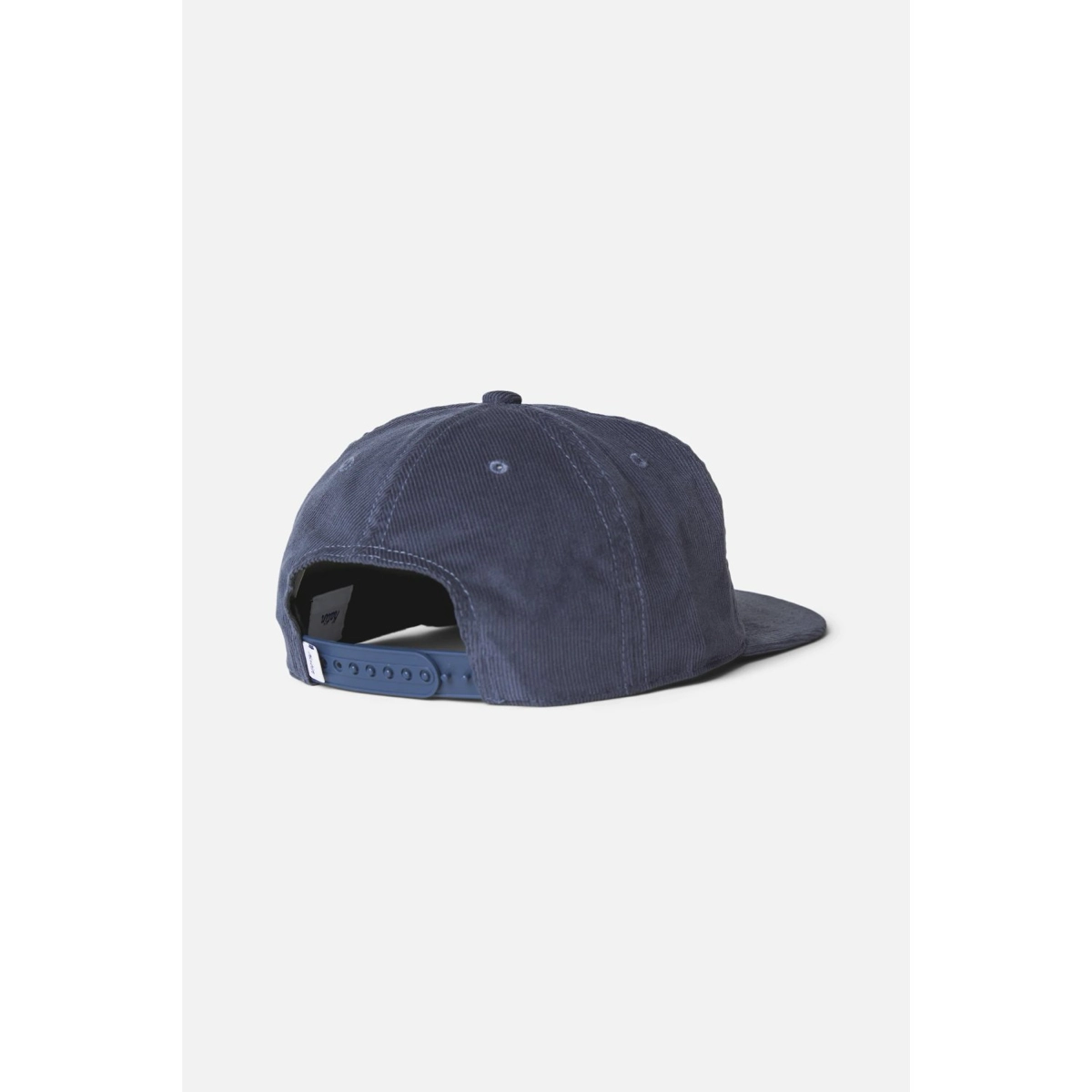 Baseballkappe, Kord, Marineblau, Verstellbar hinten, Sechs-Panel, Casualmütze, blaue Mütze, Korduroy-Hut, verstellbares Band, Rückseite