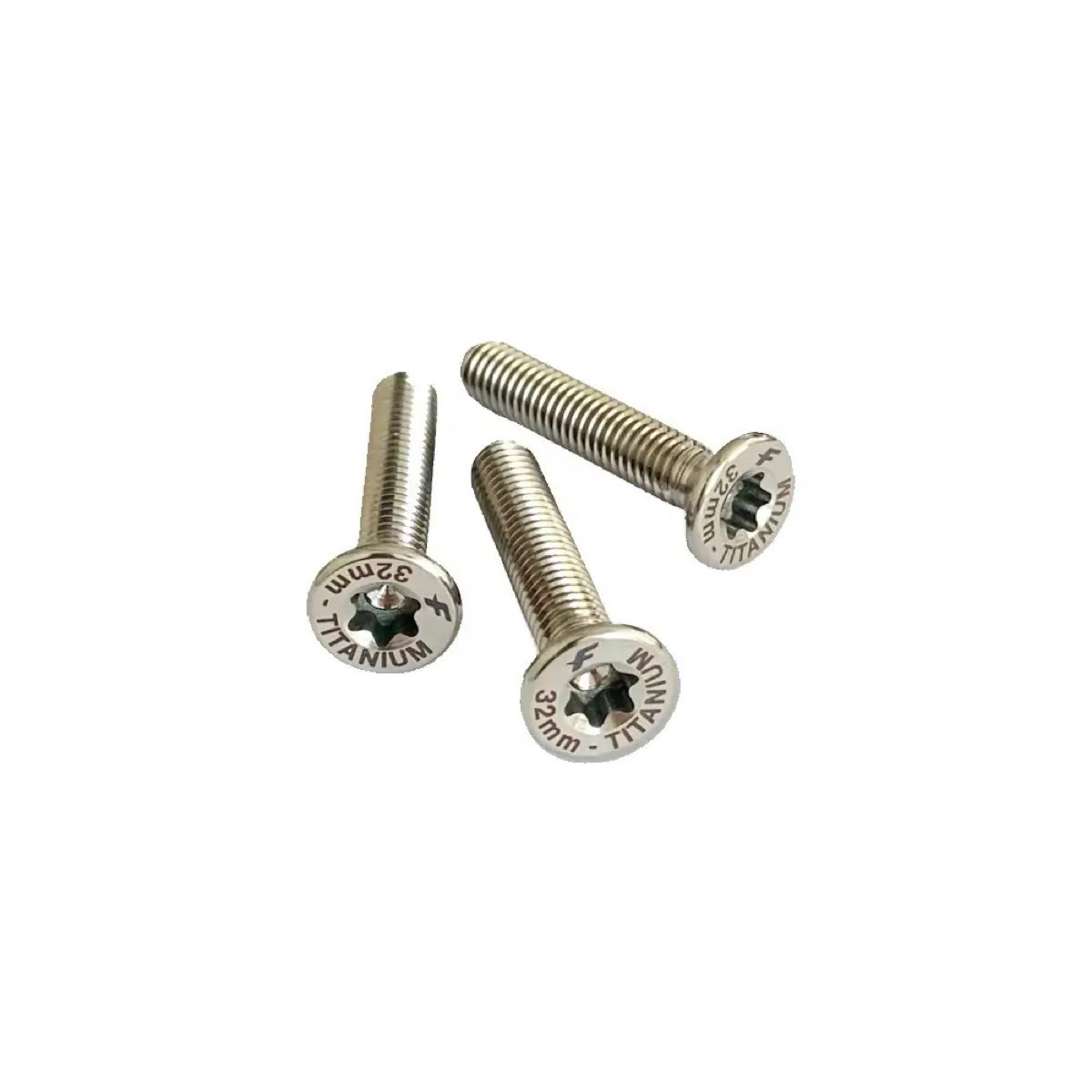 Titanium Screw Set 3x M6x32 Machine, vis