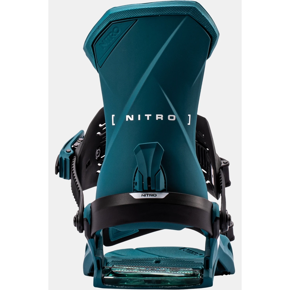 snowboard, Bindung, Türkis, verstellbar, Fußriemen, Bindung, Snowboard-Bindung, NITRO, Klemmung, Temperierte Baseplate