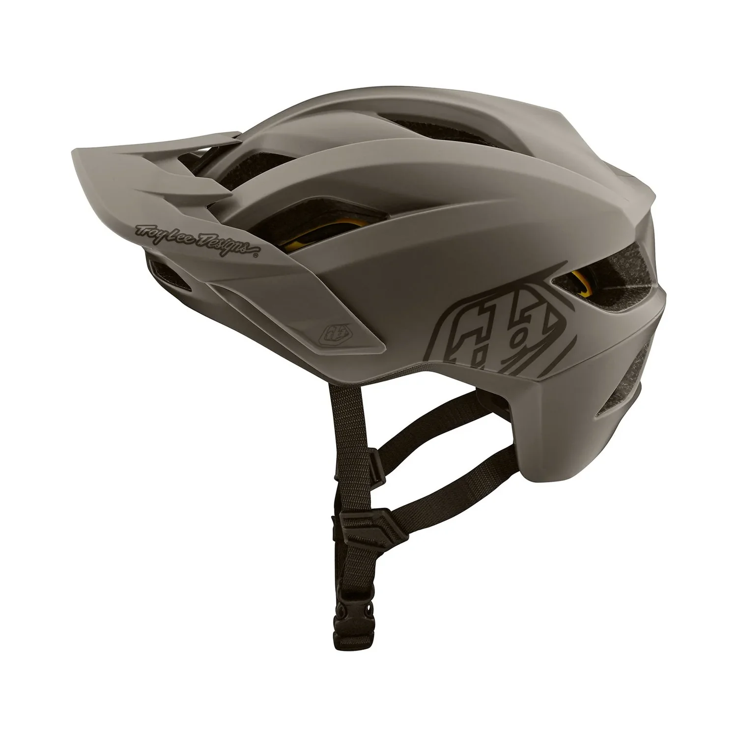 Casque de vélo, casque de VTT, gris, aérations, visière