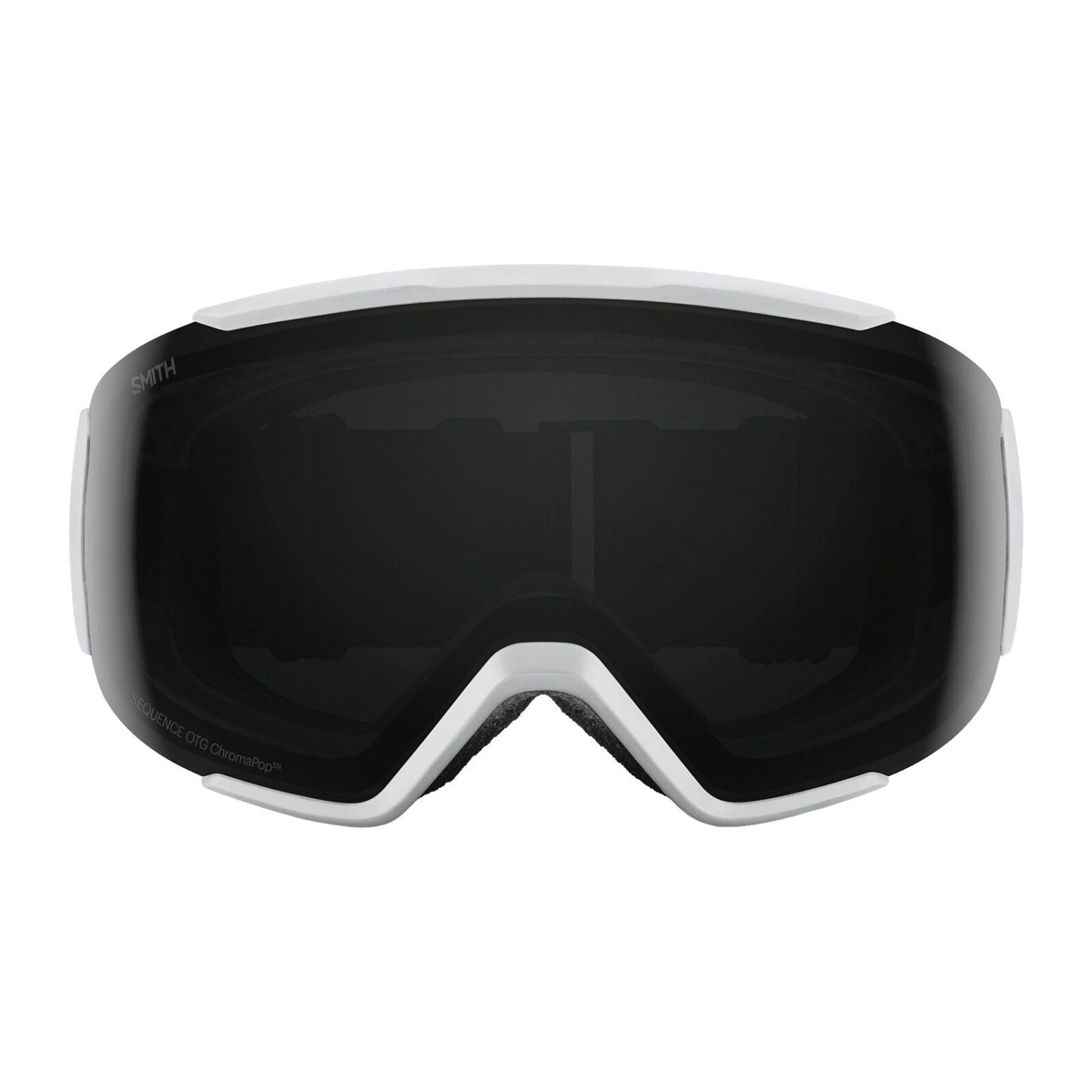 Lunettes de ski, noir, blanc, boucle