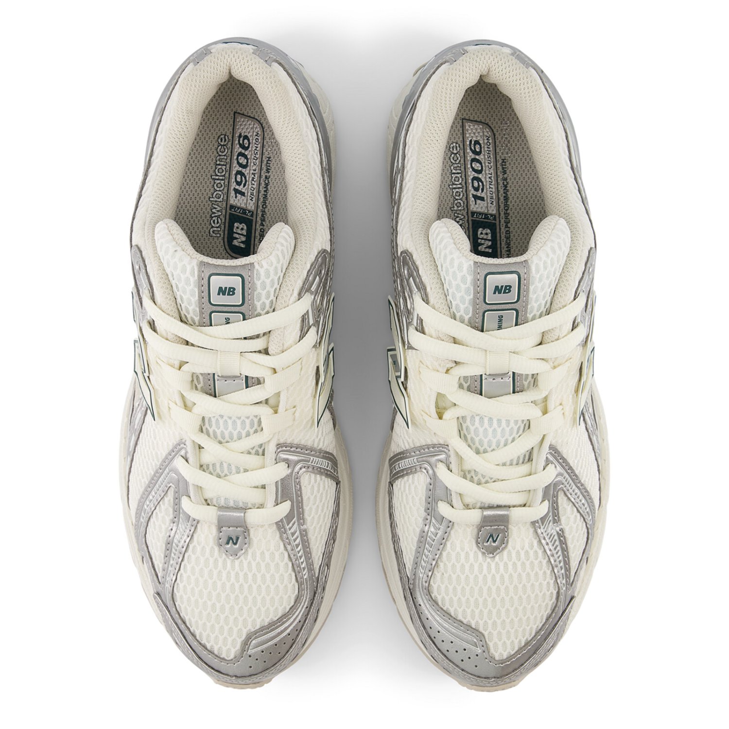 M 1906 Baskets, chaussures de course, maille, gris, nylon/tissu