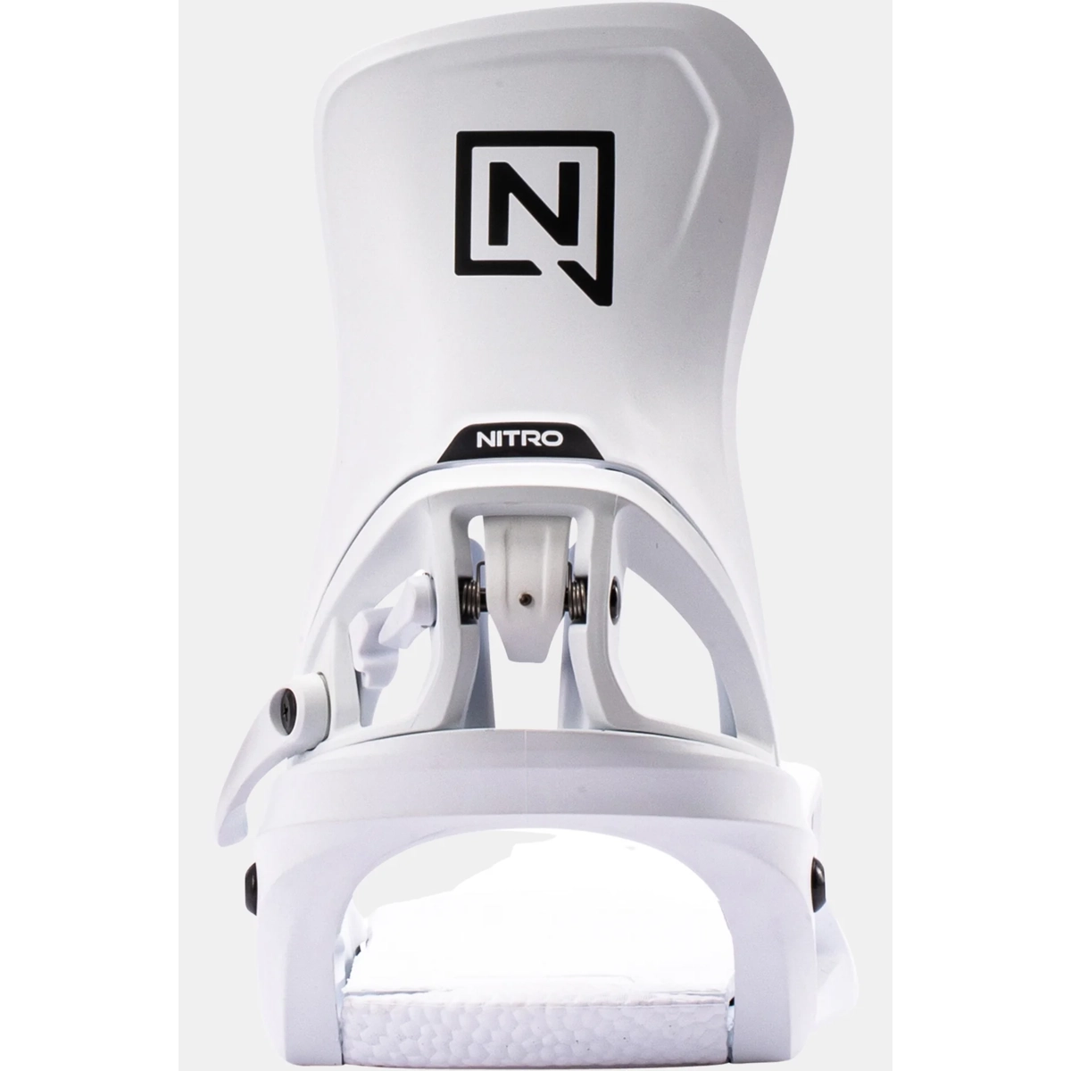 Step On® W's Skibindung, Clip-Schnalle, Schnalle, Nitro, Weiß, Snowboard Bindings, Nitro, White, Backside, Plate buckle