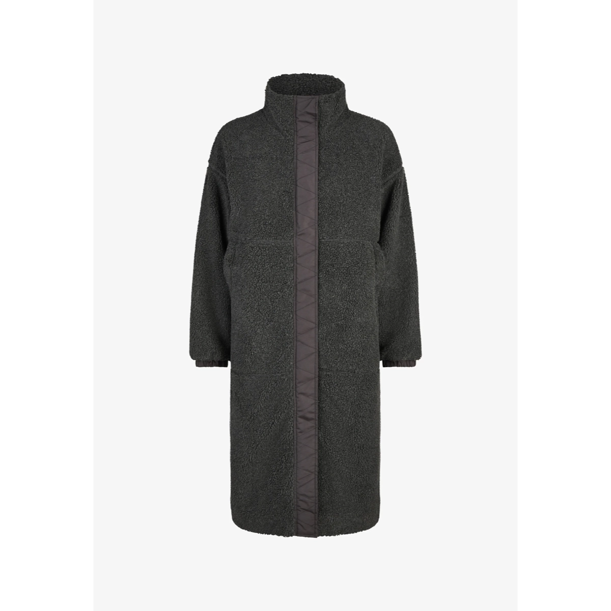 Wollmantel, Oversized Mantel, Lange Jacke, Schafwollig, Kapuzenlos?