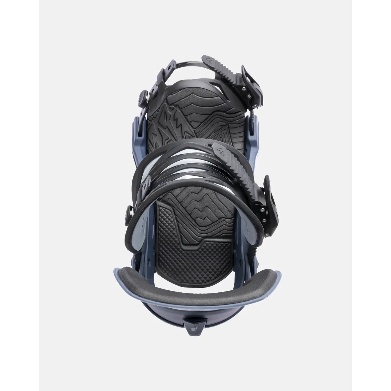 M'S Orion Snowboard-Bindungen, Aluminium-Rahmen?, verstellbare Riemen, gepolsterte Basis, Farbe: dunkelblau
