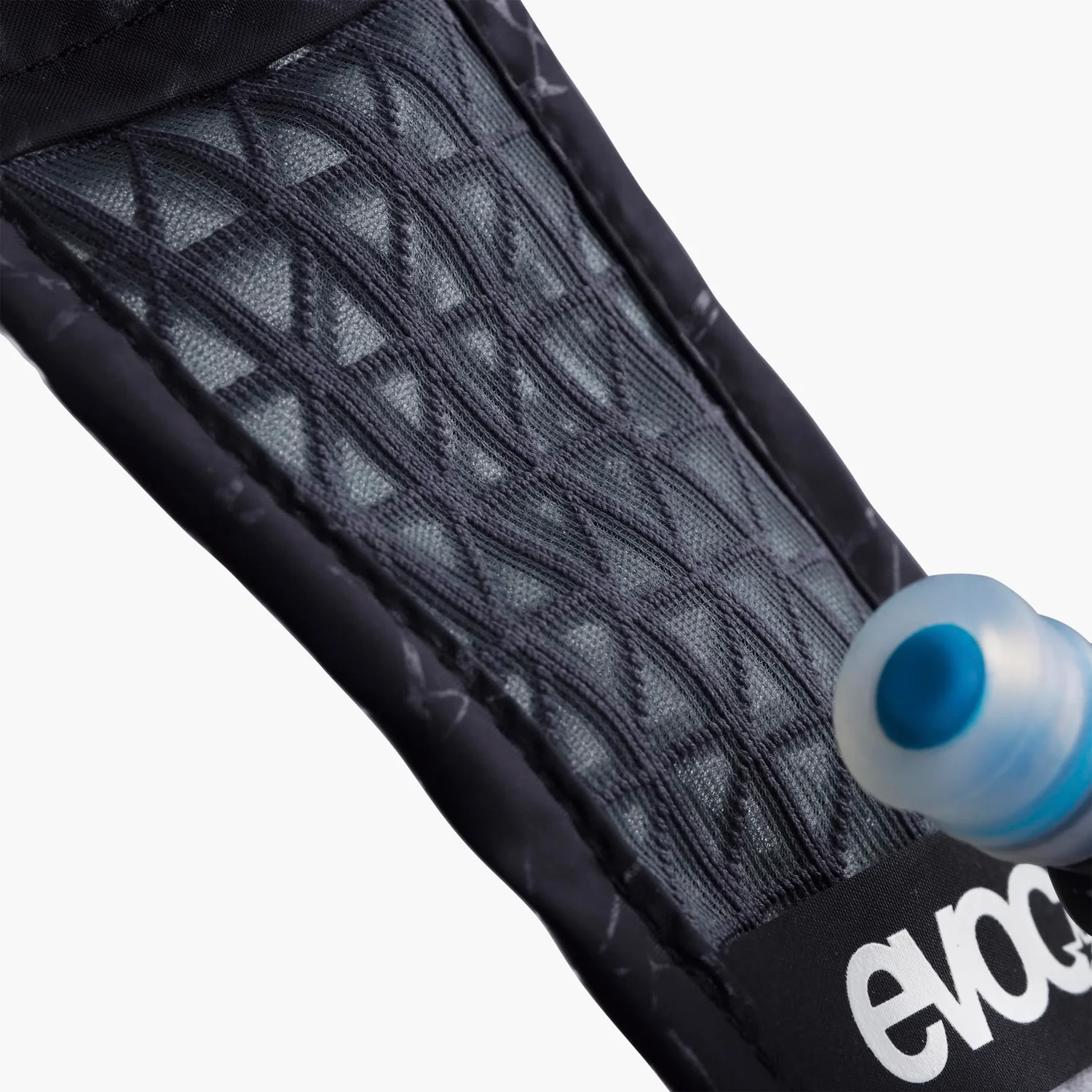 Laufweste, Mesh-Tasche, Trinkflasche, schwarz, Netzgewebe