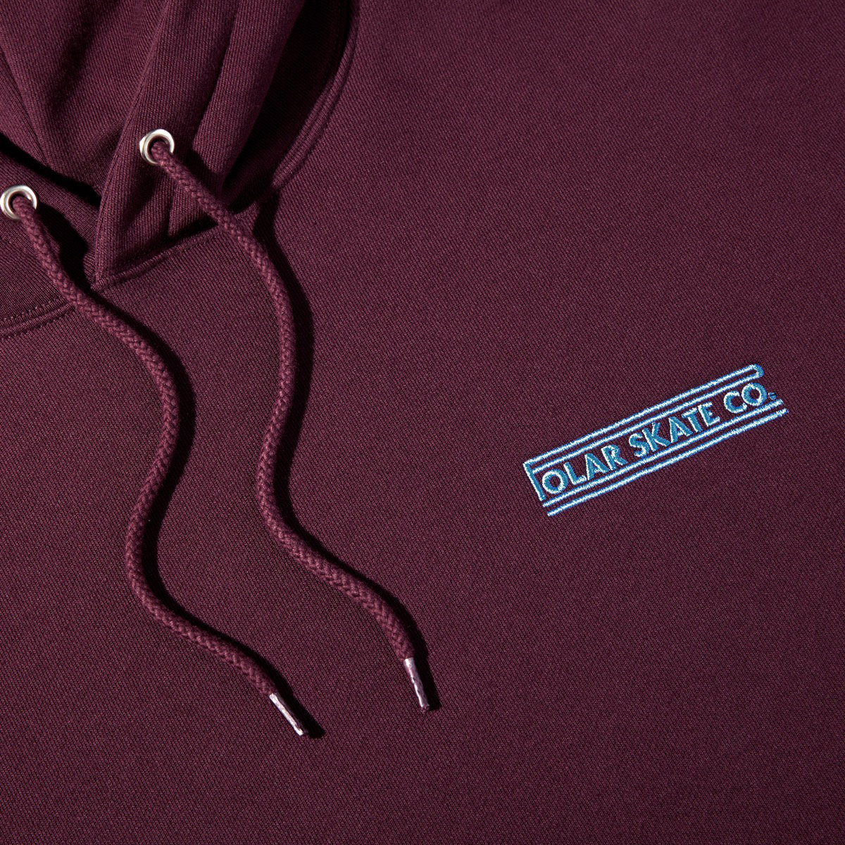 Dave Hoodie Stretch Logo Polar Skate Dave Hoodie Stretch Logo Dark Wine, vue 2