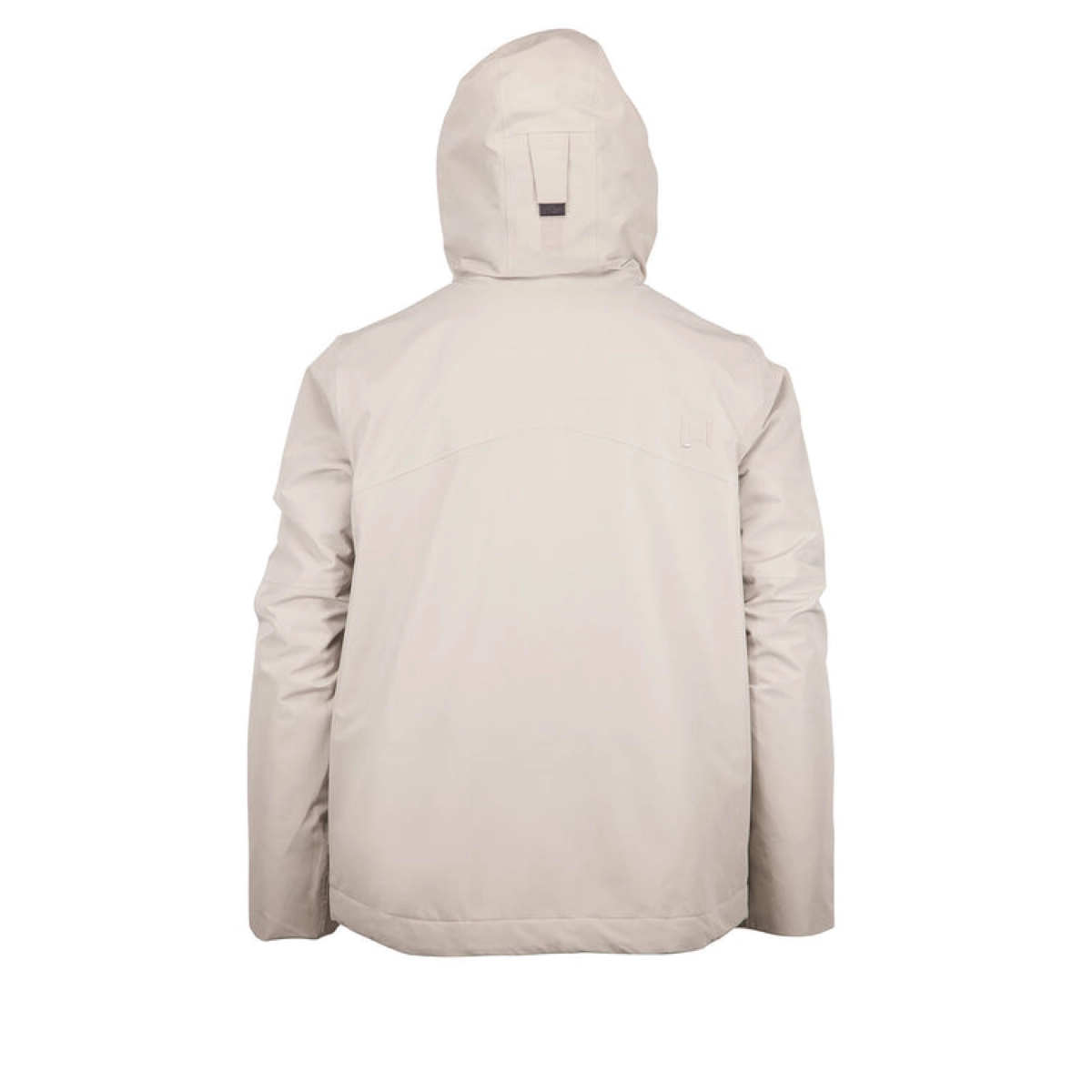 Chroma Jacket Hooded jacket, Beige color, Windbreaker, Long sleeves, Back view, Herrenjacke, Hoodie, Regenjacke, Beige, Kapuzenjacke