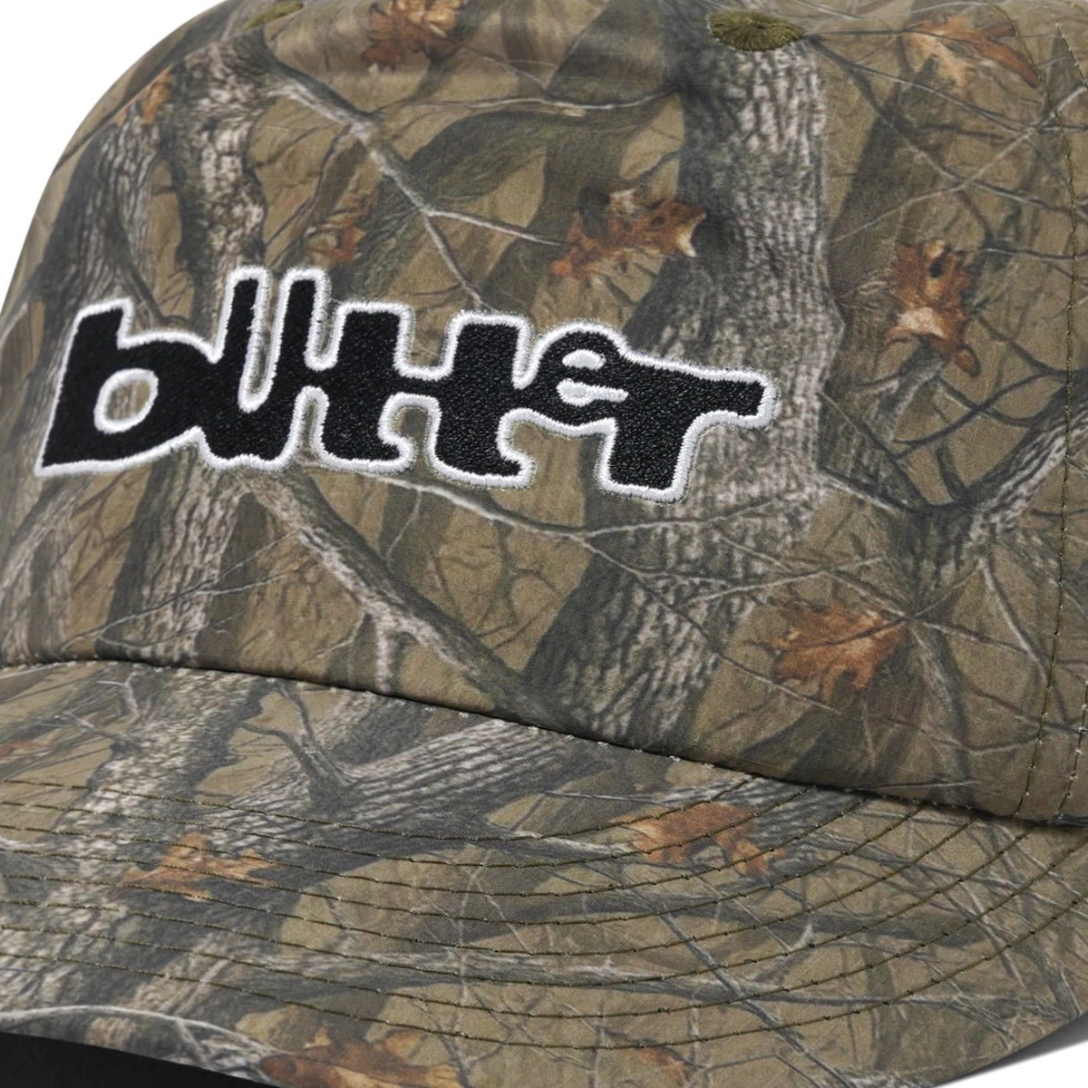 Warped 5 Panel Cap Casquette, motif camouflage, logo brodé, Outdoor Bush, casquette de baseball