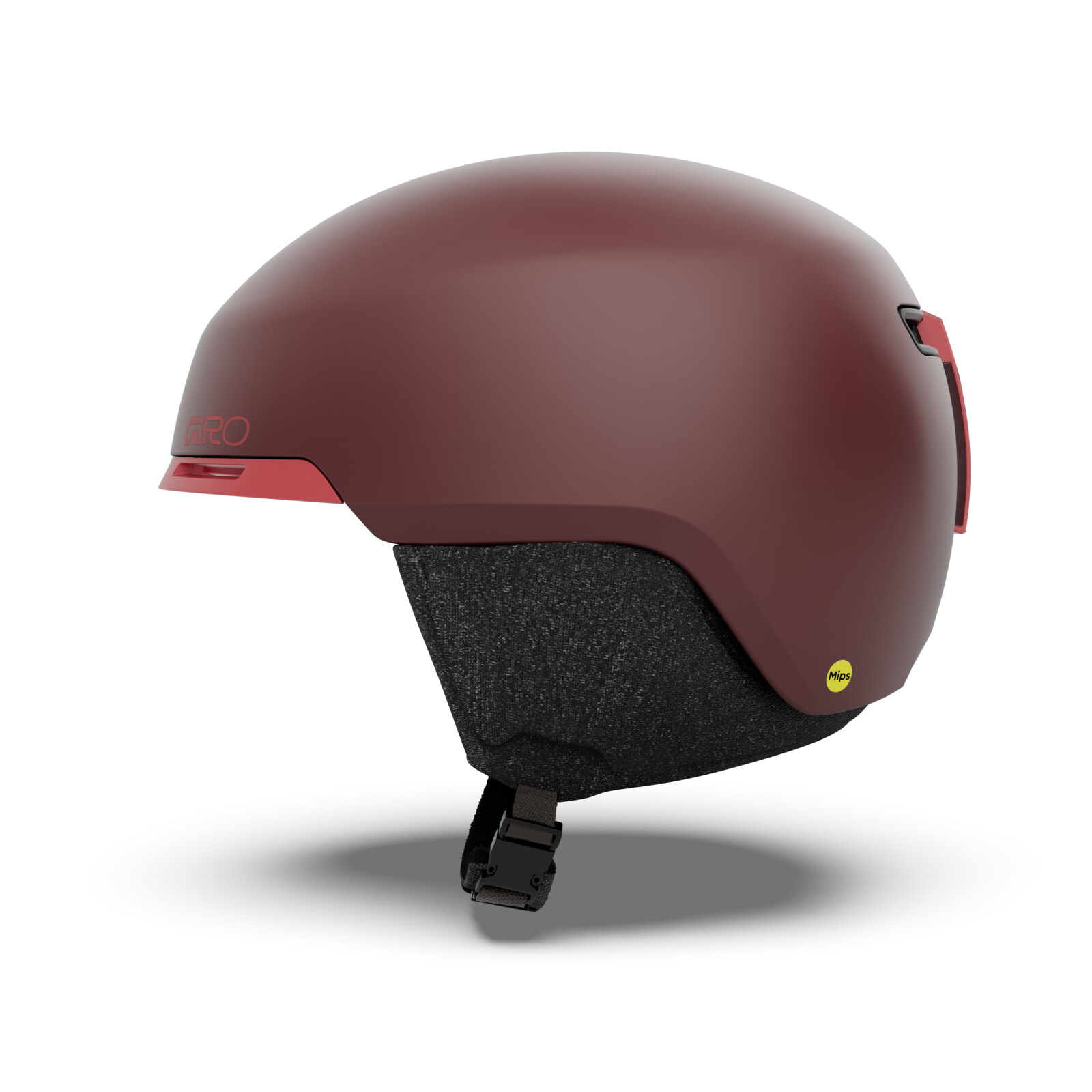 Skullcap, Skihut, Schneehut, Roter Helm, verstellbares Band