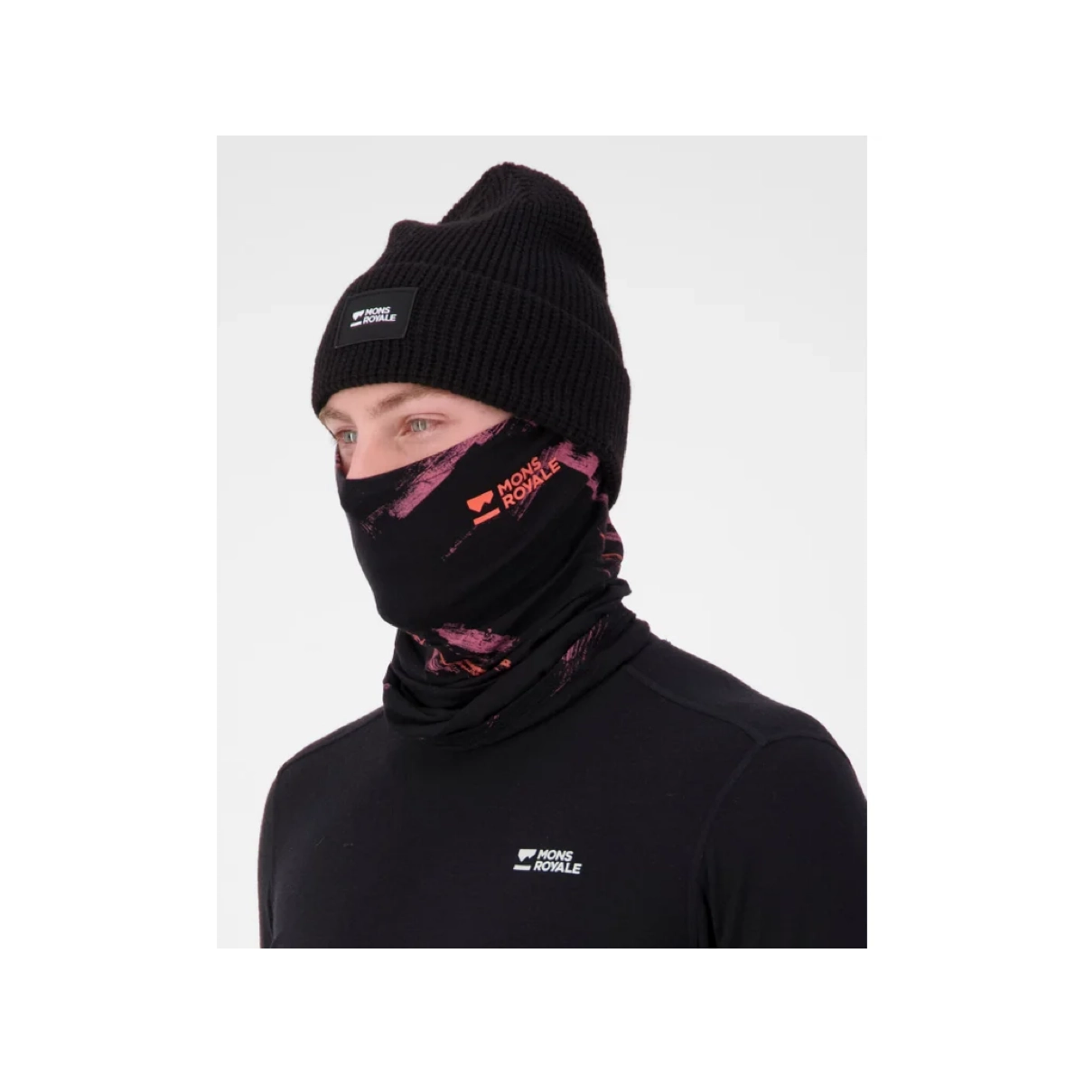 Daily Dose Neckwarmer Beanie, Masken-Schlauch, Halswärmer, Halswärmer, Monochrom
