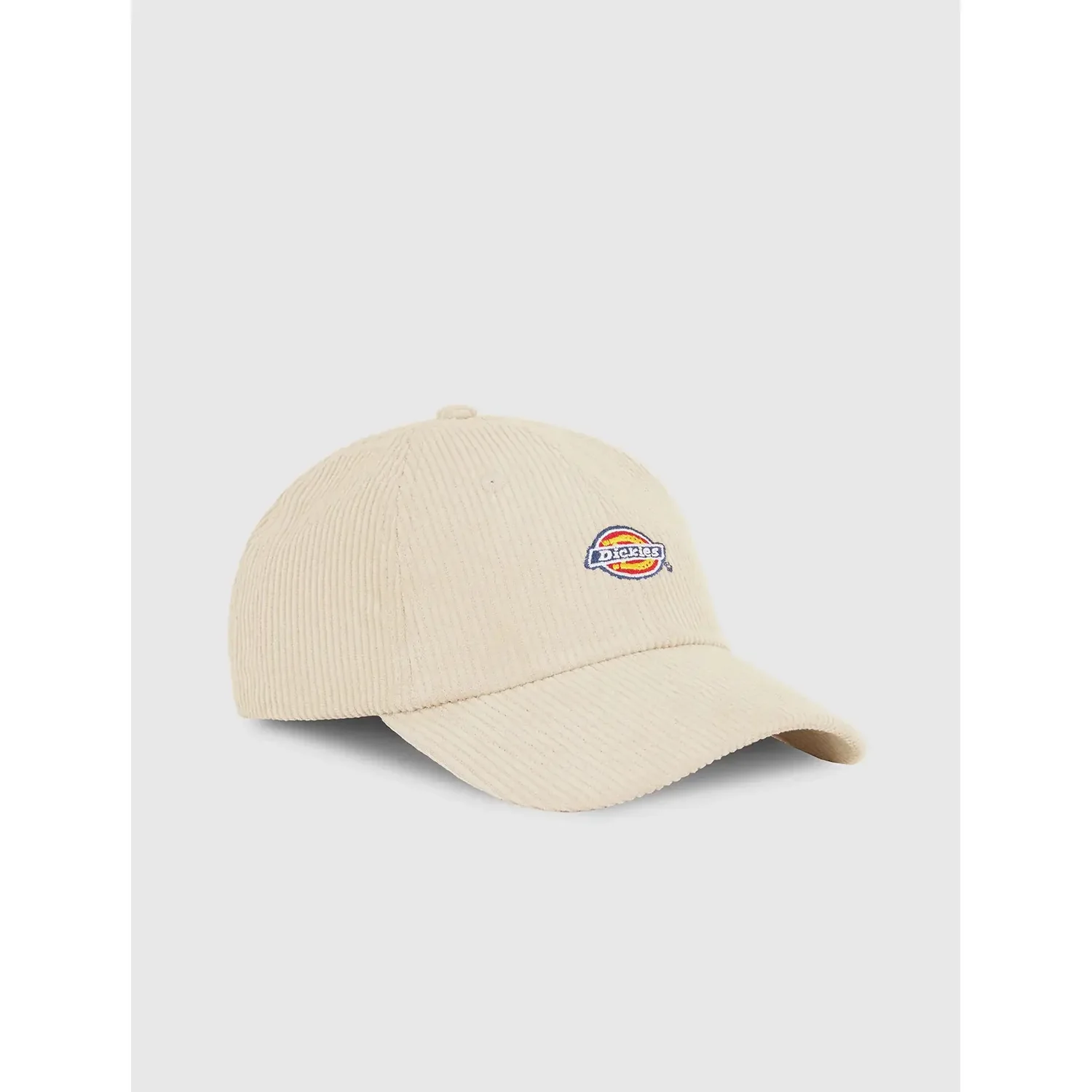 Basecap, Cordstoff, Cremefarben, Gerippt, Gebogener Schirm