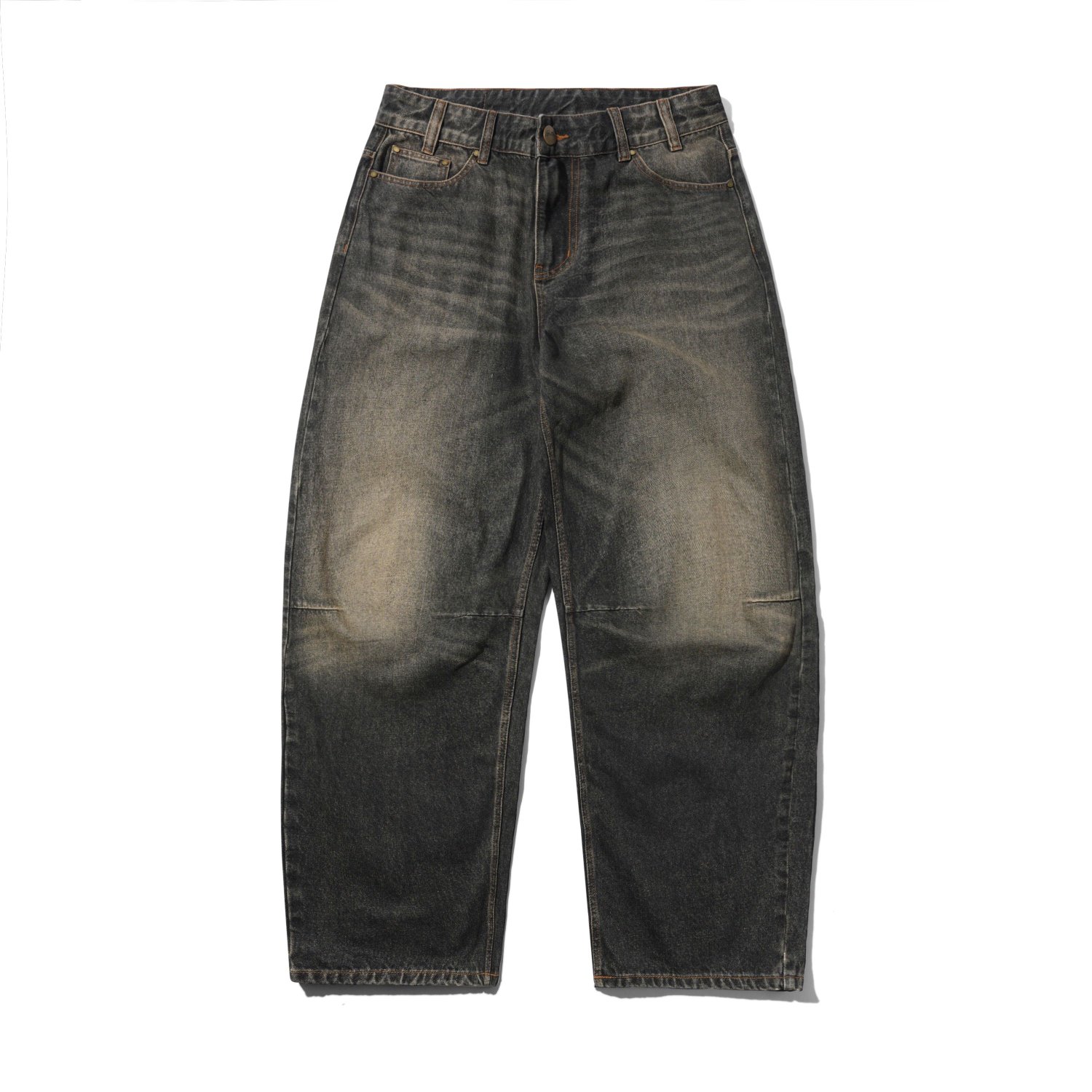 Wide Cut Denim Jeans