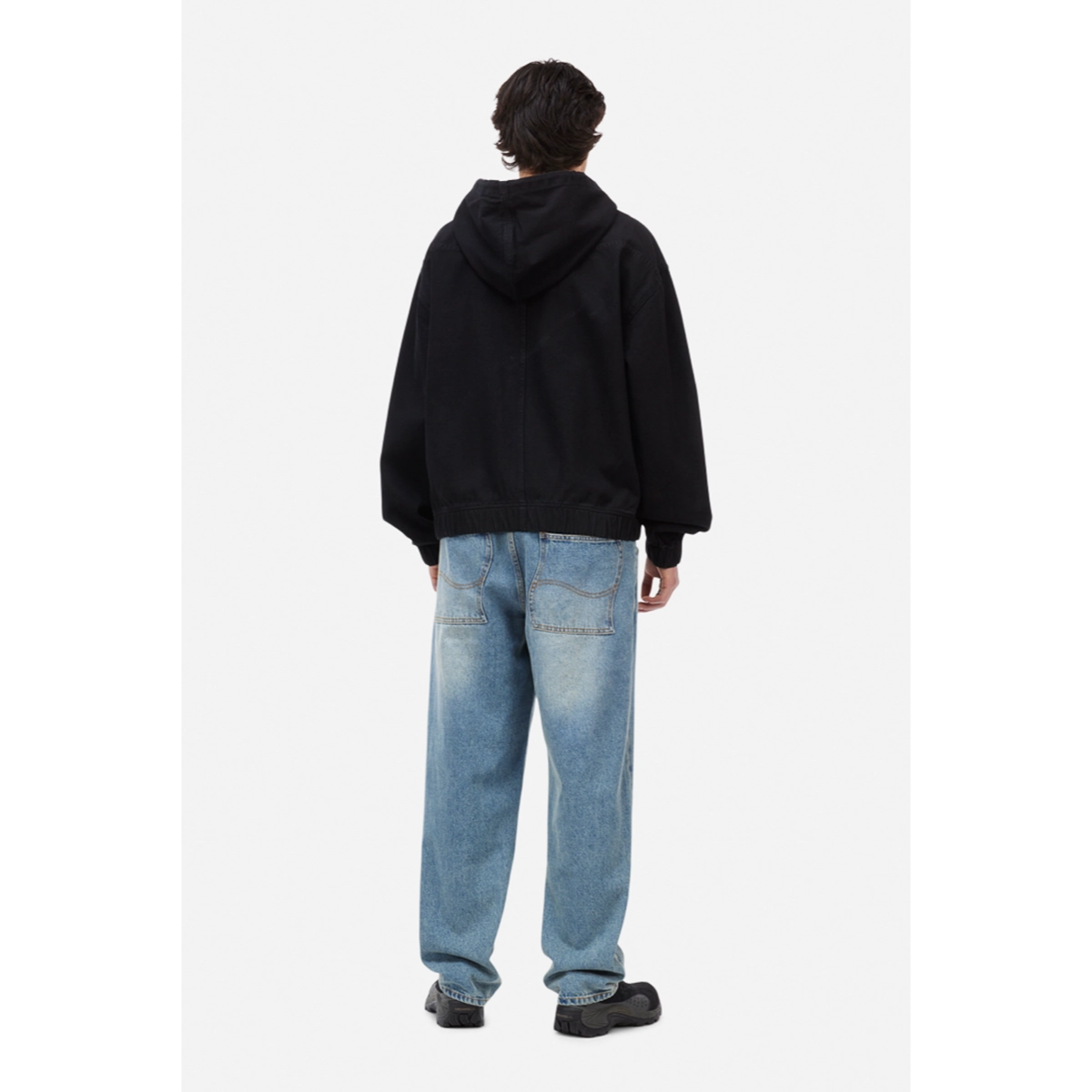 Hooded Denim Jacket Hooded Denim Jacket