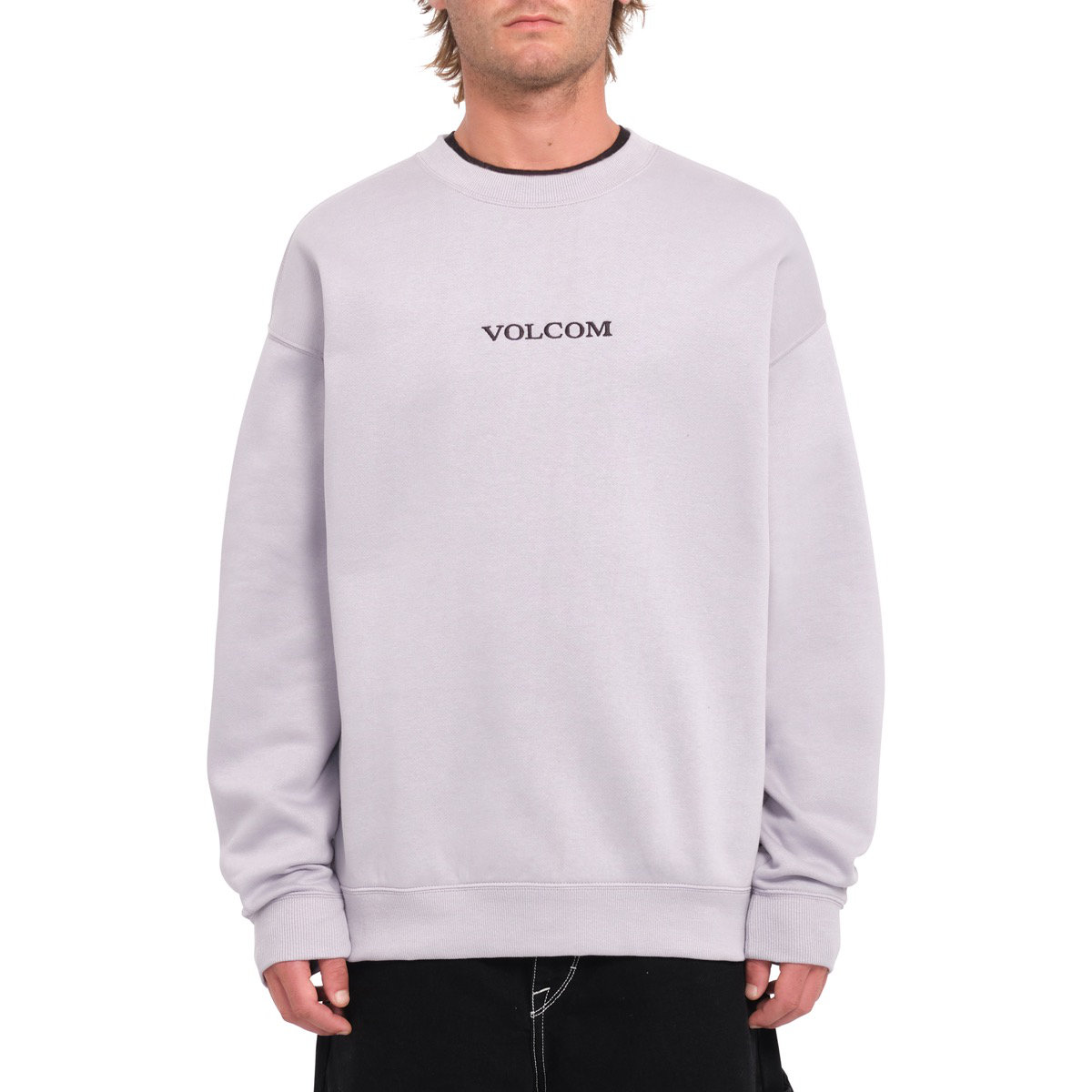 Volcom Stone Crew Fleece Strickwaren, Pullover, Sweatshirt, Langarm, Kapuzenpulli