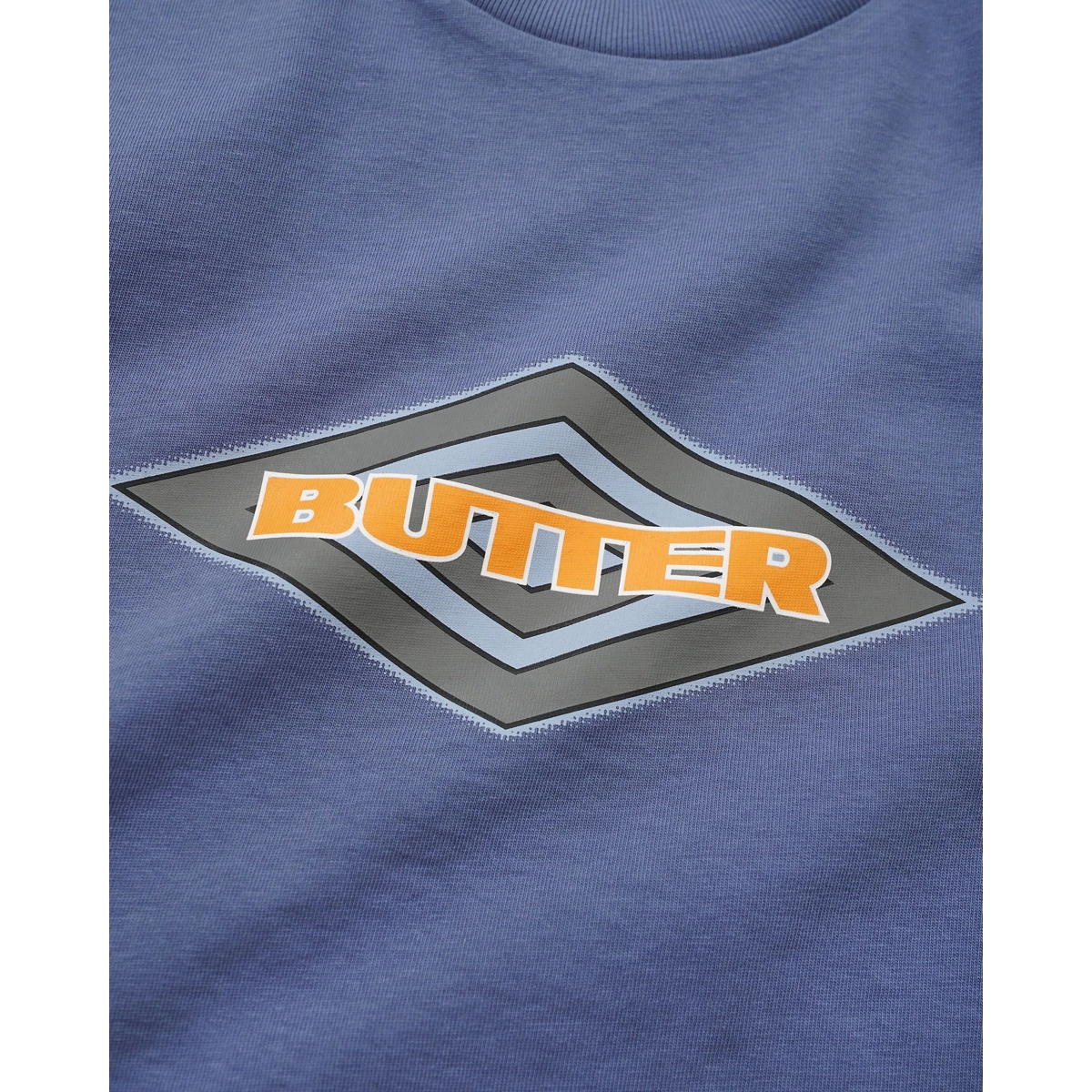 Diamond Logo Tee T-shirt, logo, bleu, motif, coton, t-shirt, motif, logo, bleu, coton