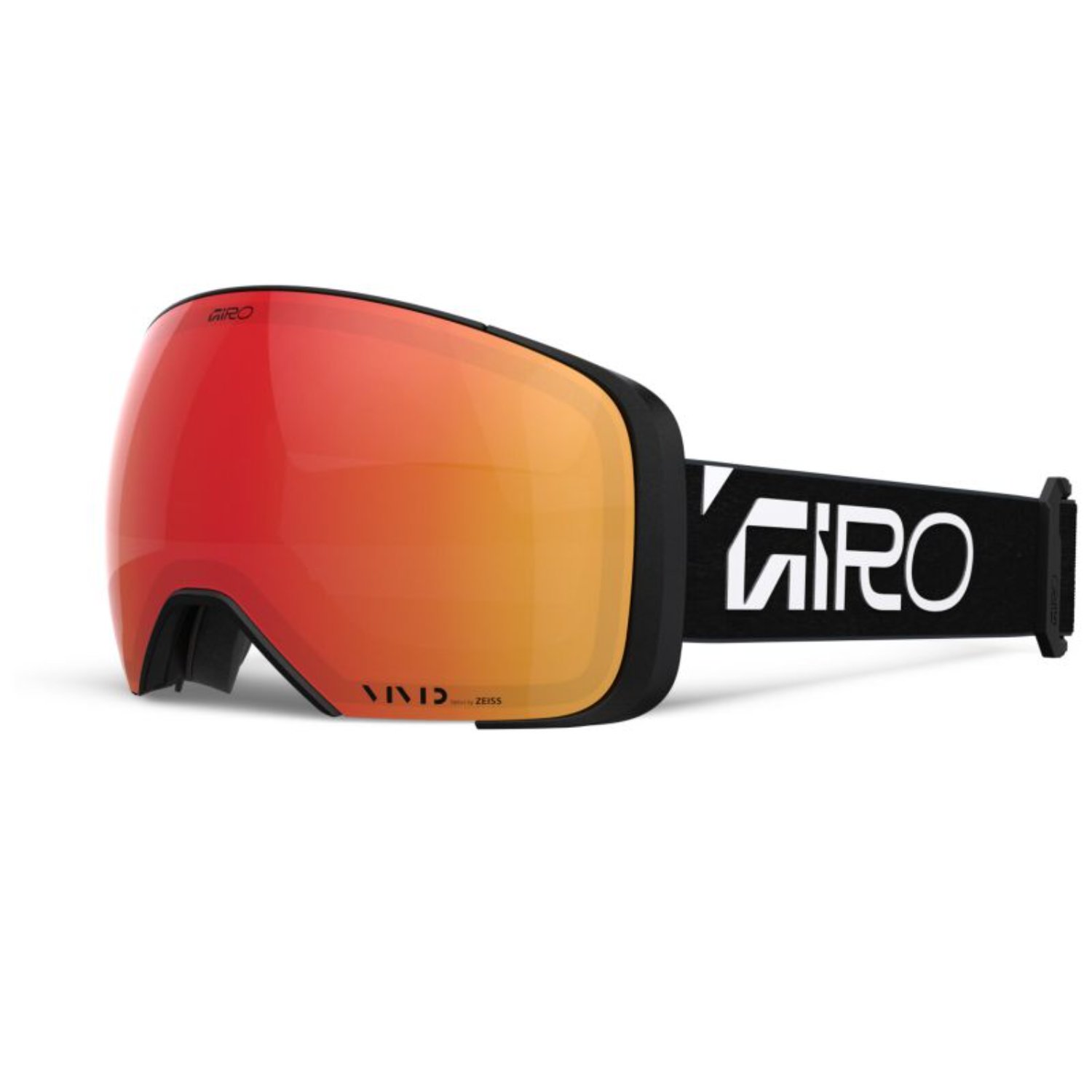Comp Vivid Goggle Lunettes de moto, lunettes de snowboard, masques de protection, filtre de verre rouge/orange, bande progressive