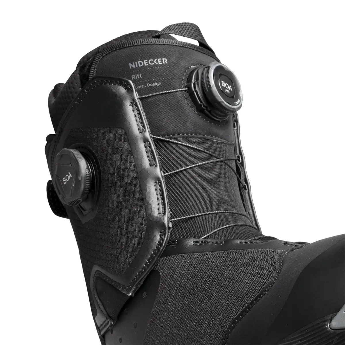 Rift Men Genouillère, imperméable, molette BOA, protection des bords, système de laçage, chaussure-botte, botte, BoA, boucle BOA, fermeture Velcro