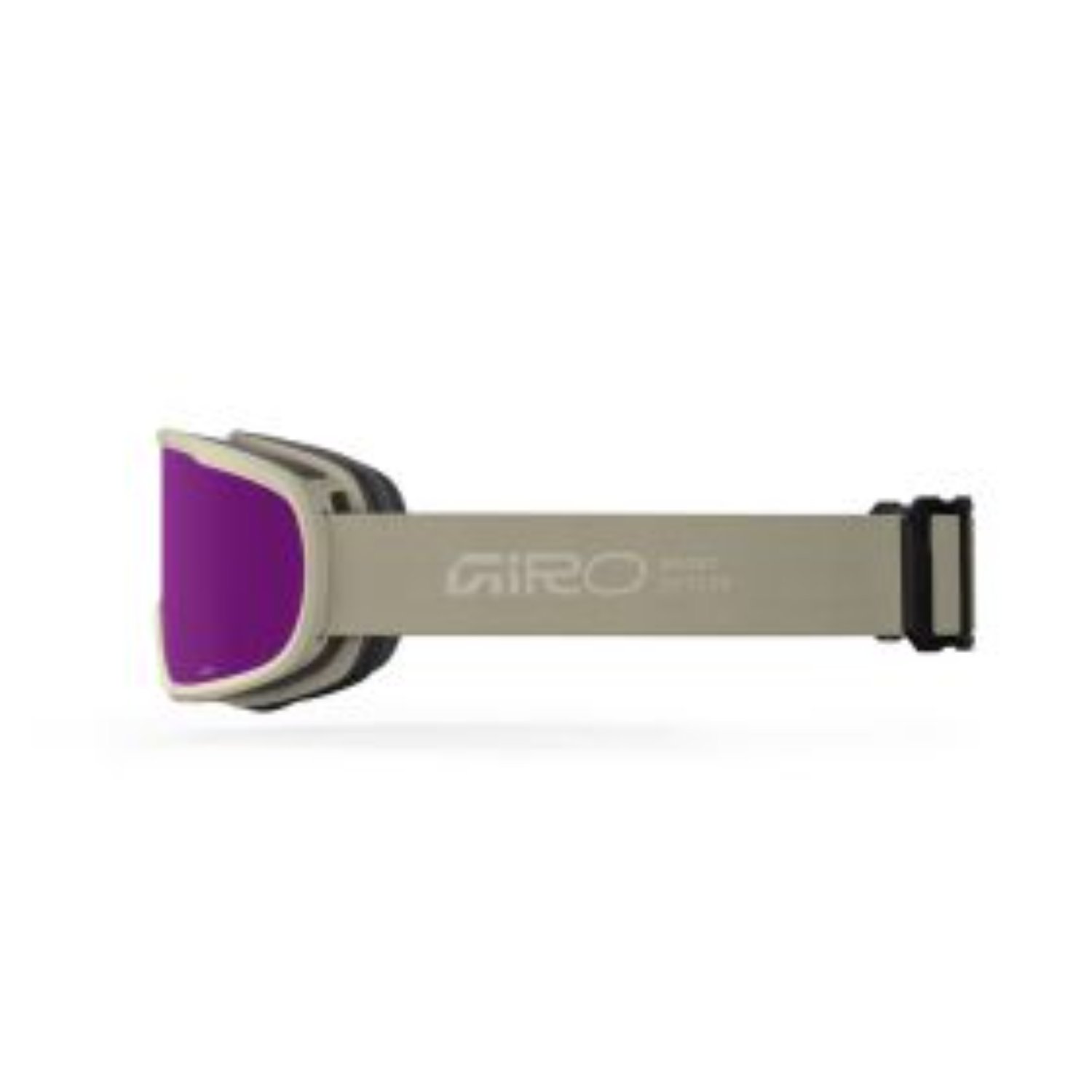 W Moxie Flash Goggle Lunettes de neige, lunettes de protection, monture beige, verres violets, design à interstice d'air