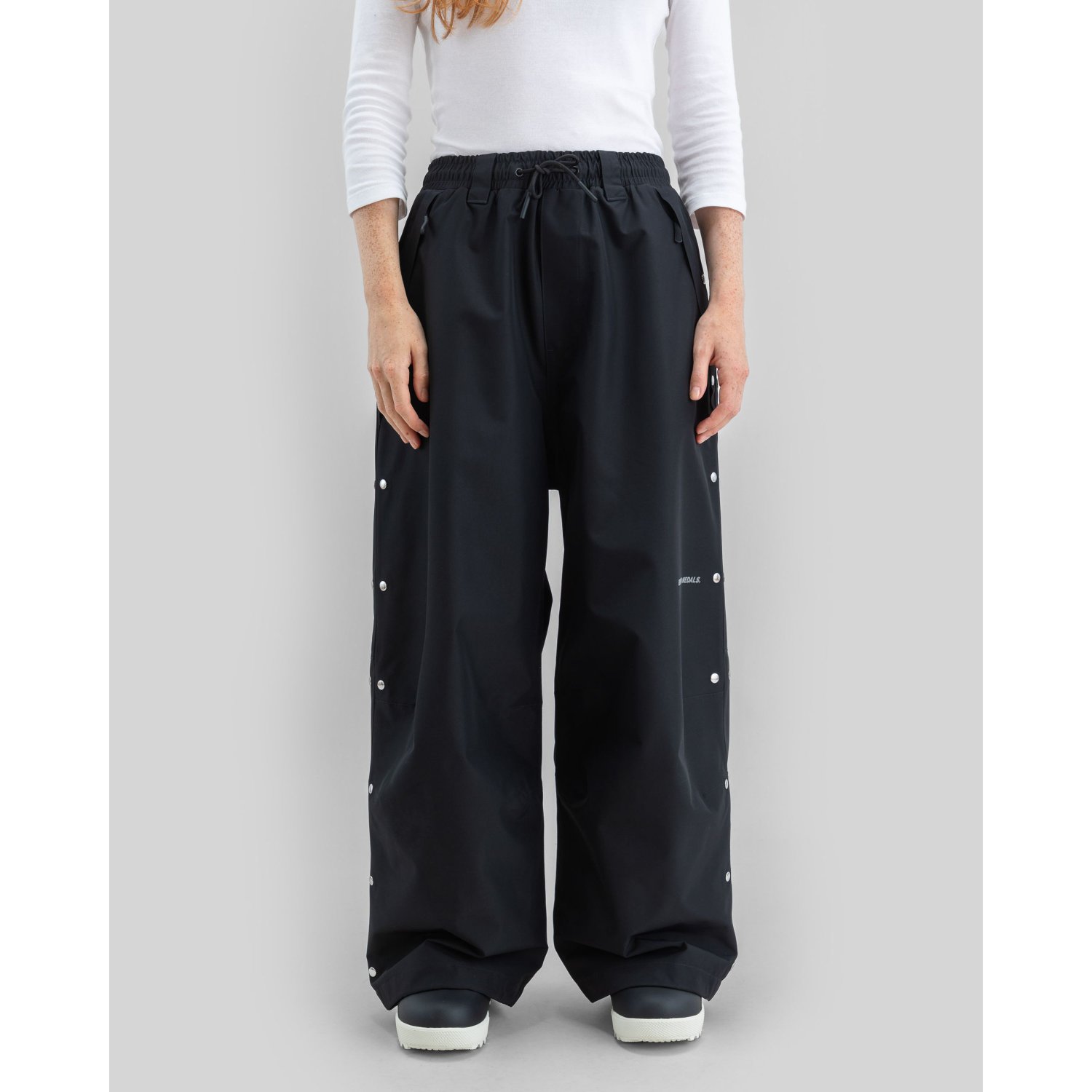Hose, Wasserdicht, Schneetauglich, Schwarz, Latzhose
