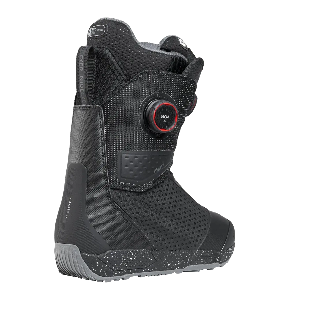 Chaussures de snowboard, fixations de snowboard, molette BOA, semelle en caoutchouc, tige perforée, chaussure, bottes de snowboard, boucle ?