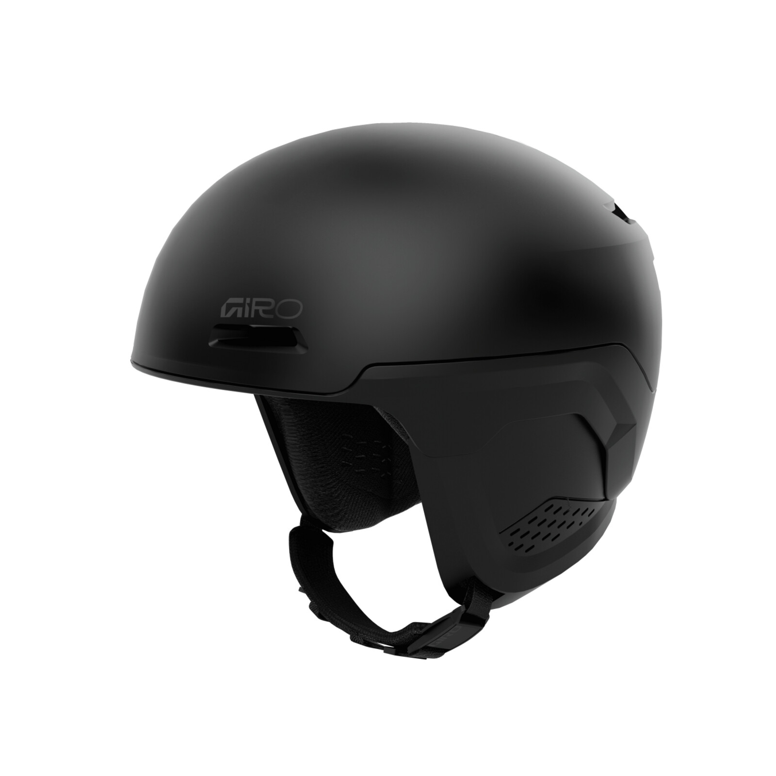 Owen Spherical Helmet Schalenhelm, Skihelm, Schwarz, Gurtel, Hardshell