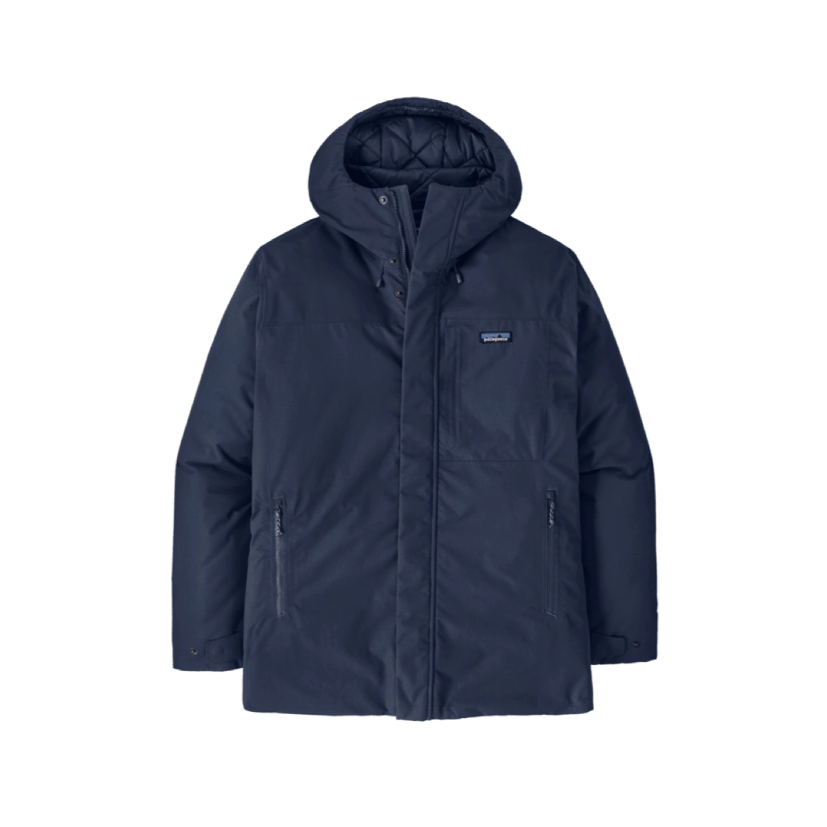 M'S Windshadow Parka Winterjacke, Herrenjacke, Navy, Steppfutter, Reißverschluss