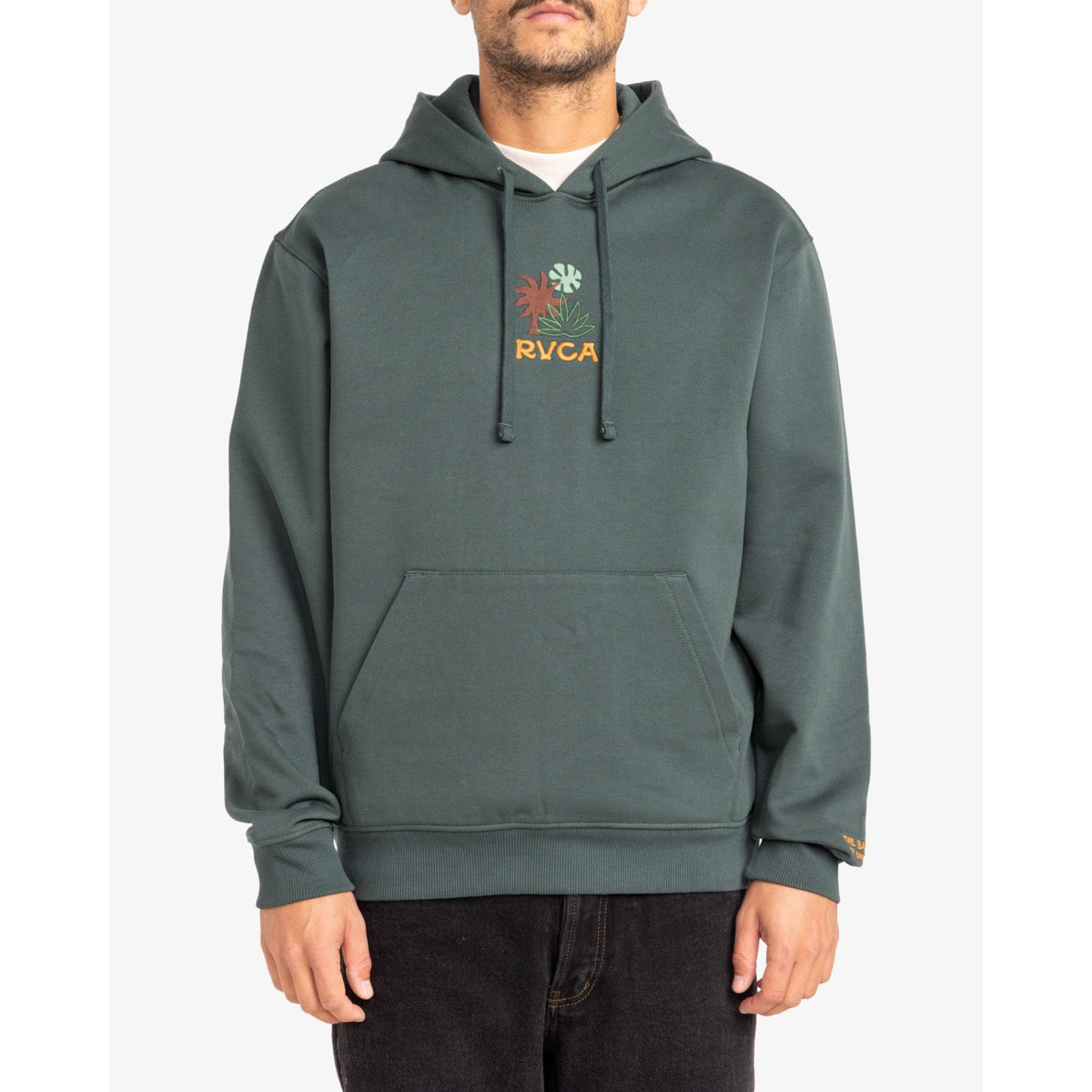 Desert Cuts Hoodie Rvca Desert Cuts Hoodie Hunter Green