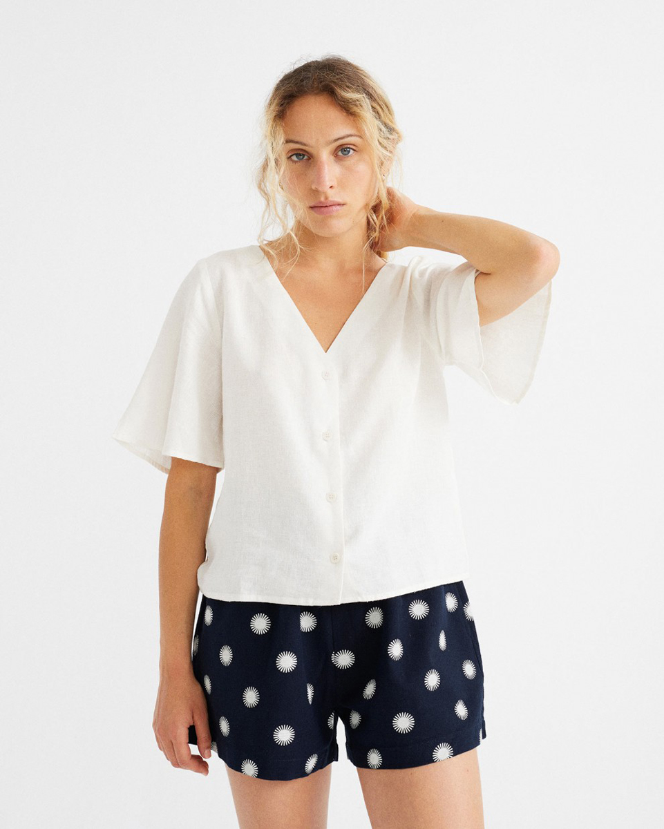 Libelula Hemp Blouse Libelula Hemp Blouse