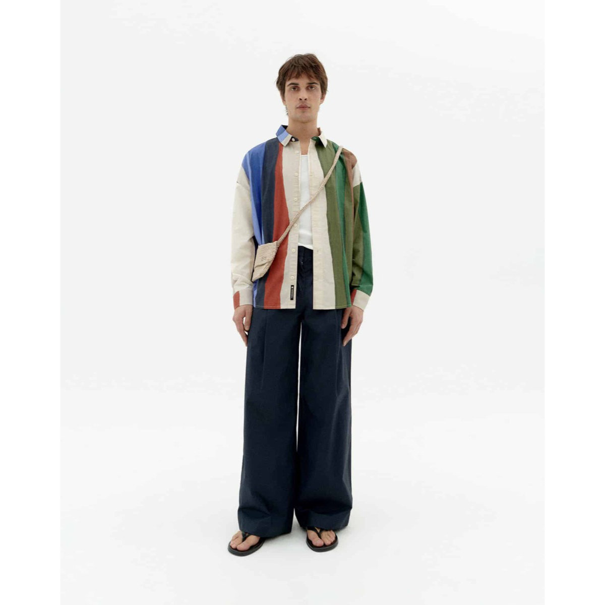Bekleidung, Mantel, Hosen, Person, Weste