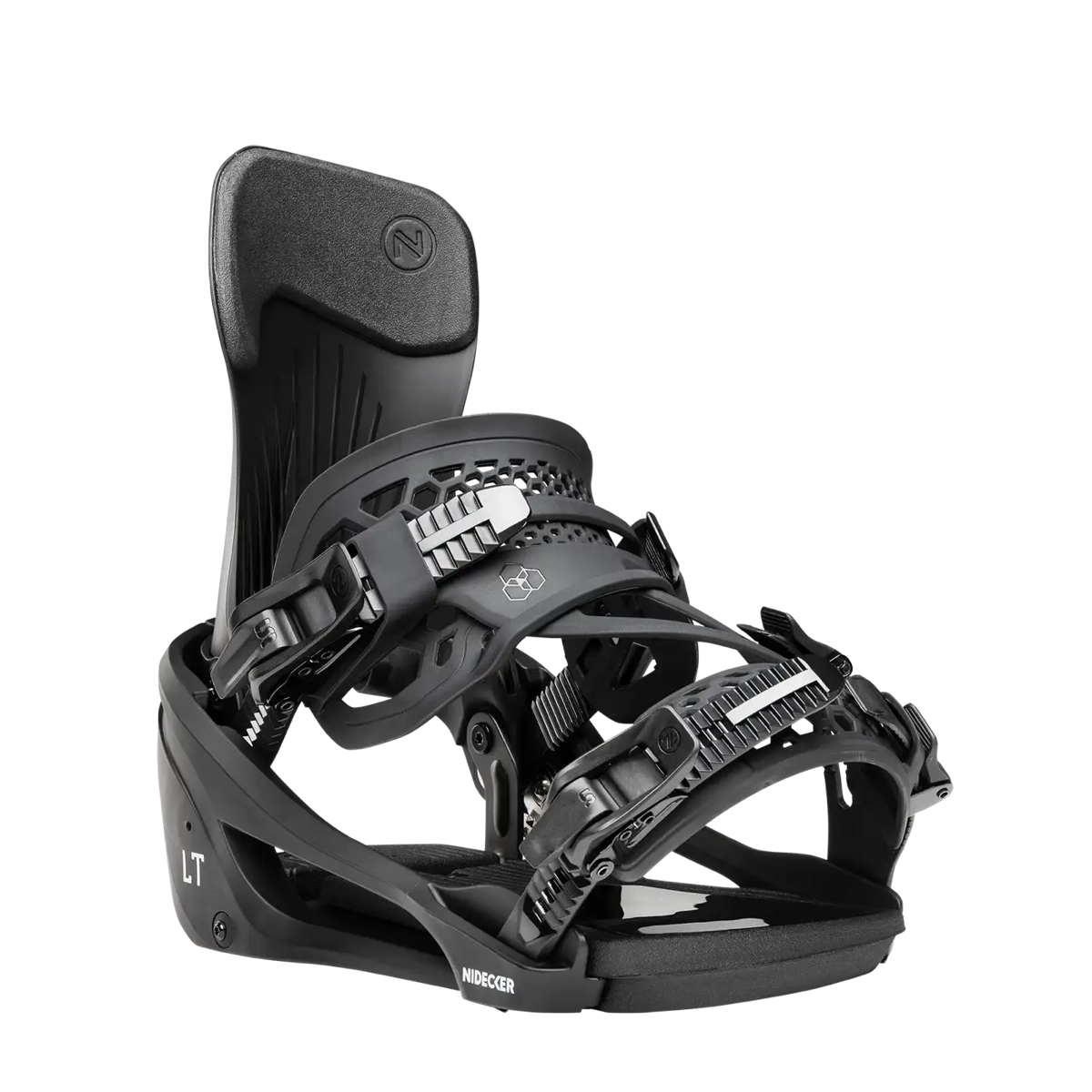 Lt Supermatic® Schalenteule, fixation, fixation de snowboard, construction, Nidecker LT, fixations de snowboard, Nidecker, highback, fixations à sangles, talonnière en aluminium