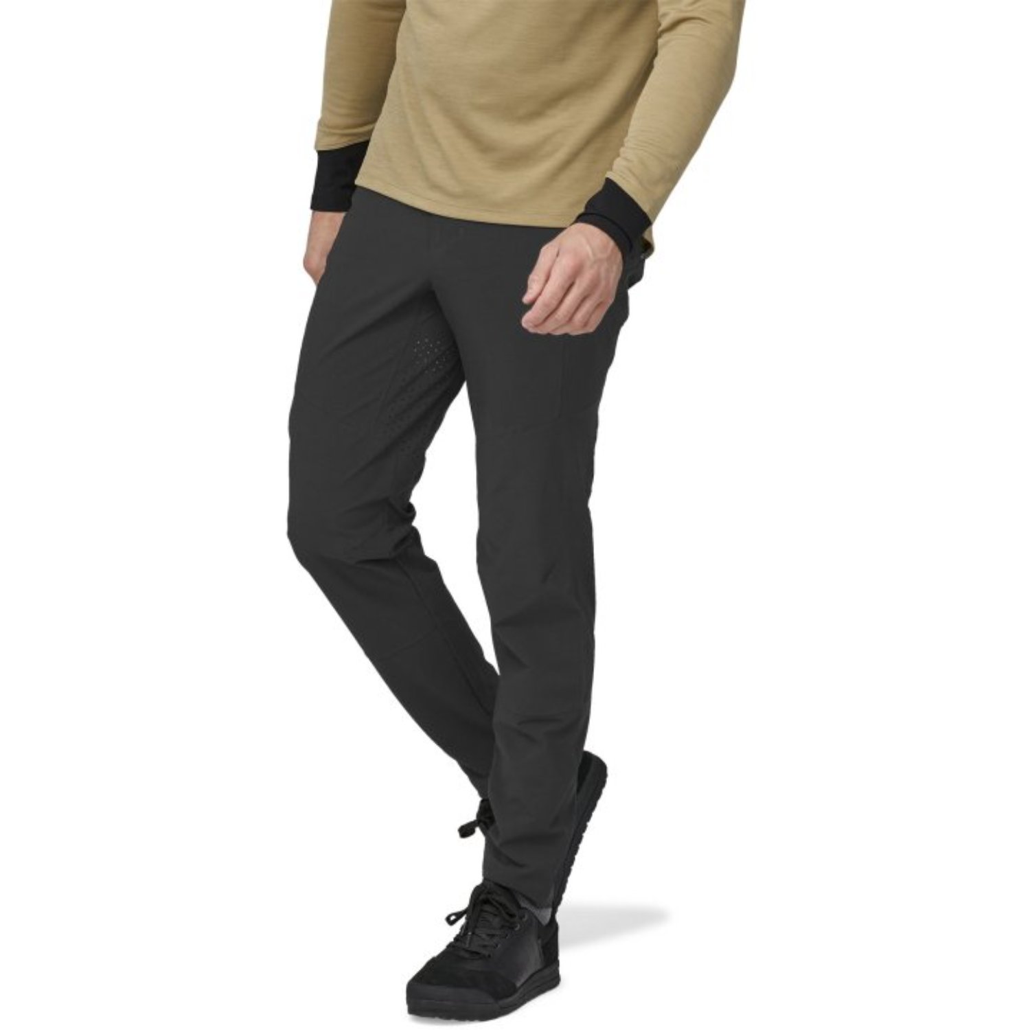M'S Dirt Craft Pants Hose, Outdoor, Schwarz, Stretch, Tragekomfort